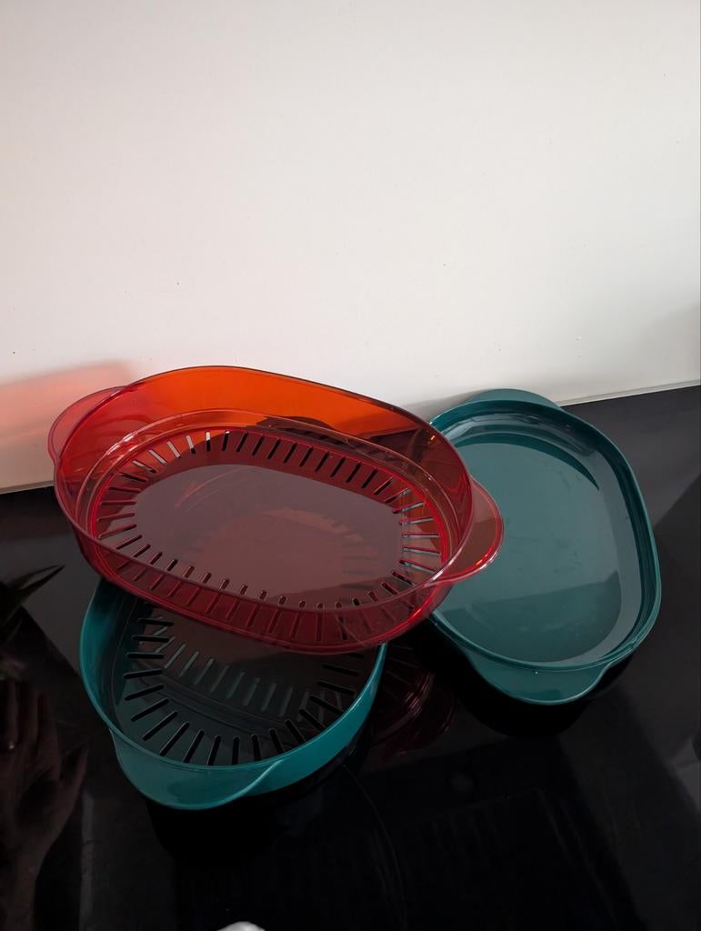 Tupperware onderdelen microplus schaal., Ophalen of Verzenden, Zo goed als nieuw, Overige typen
