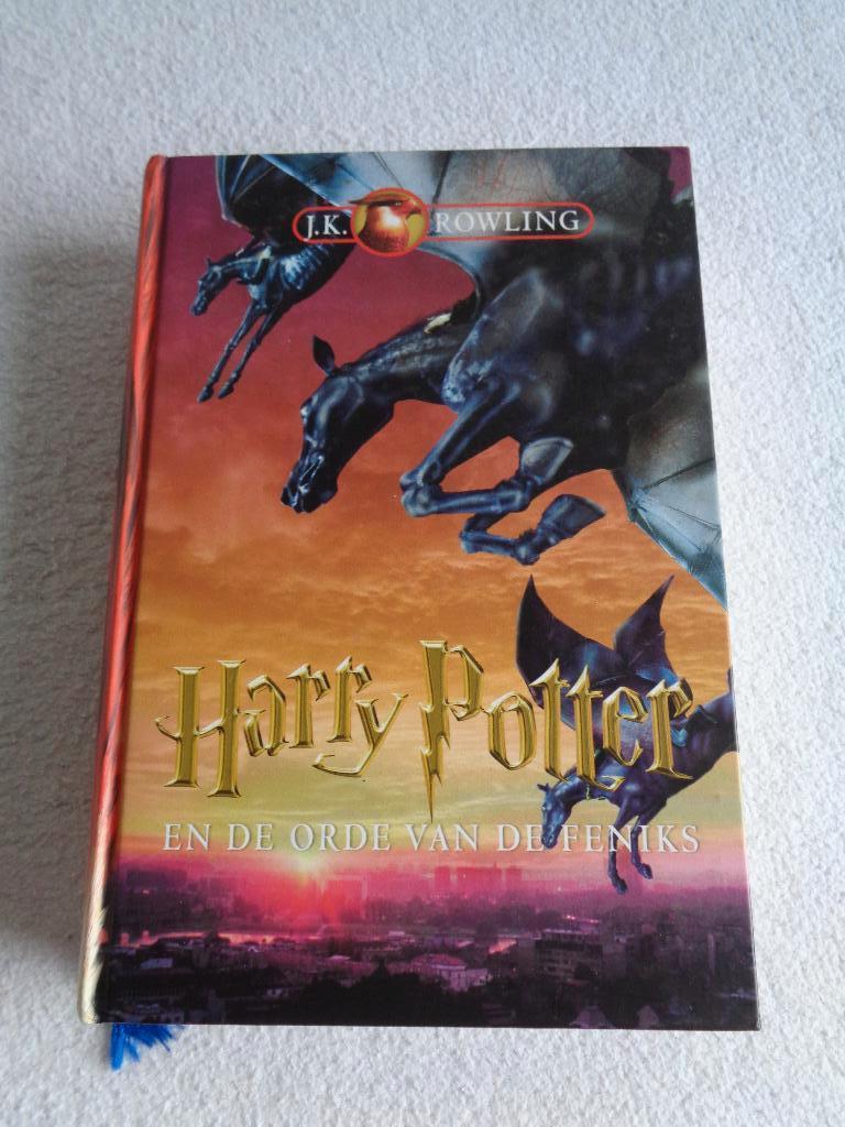 Harrie Potter boeken, Verzamelen, Harry Potter, Gebruikt, Boek of Poster, Ophalen of Verzenden