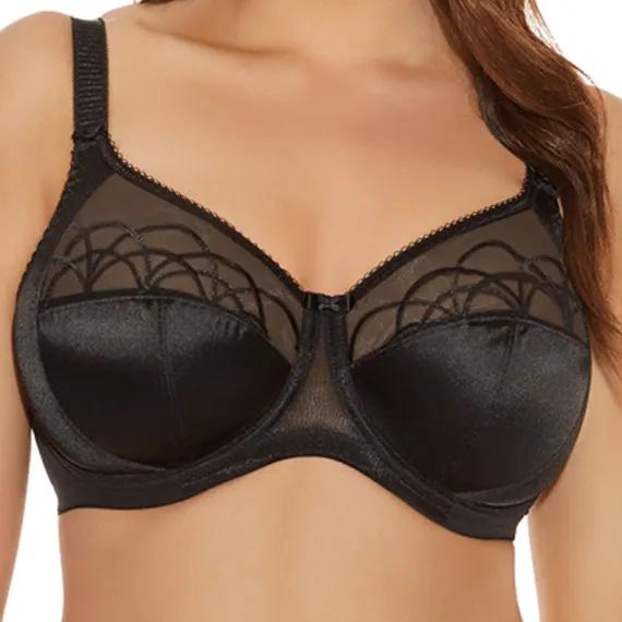 Elomi  bh 80k en 80L model cate 4030, Verzenden, Zwart, BH