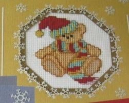 Borduurpatroon  Sneeuwpop  / Kerst Beer   nr 8118, Verzenden, Nieuw, Handborduren, Patroon
