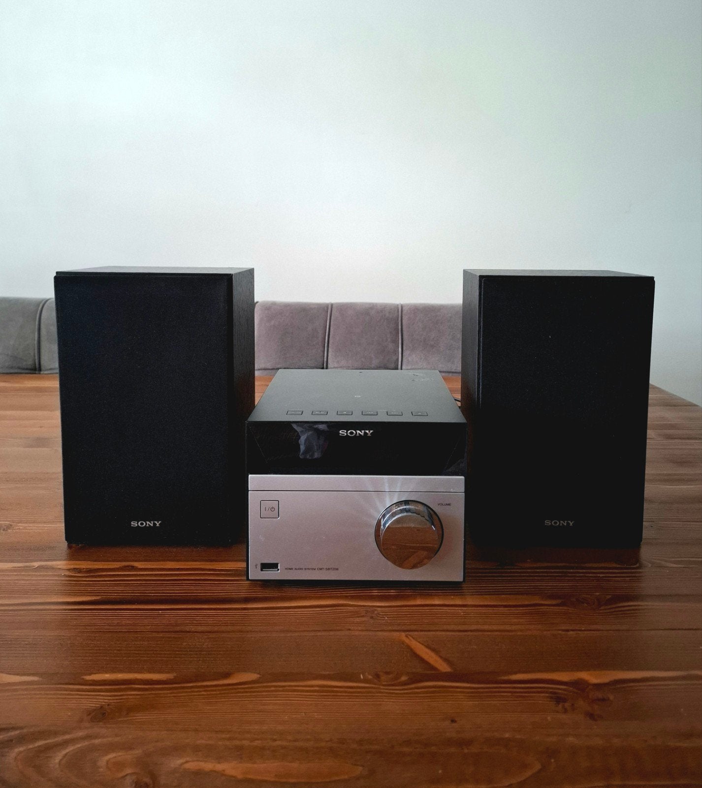 Sony Mini Hi-Fi set HCD-SBT20B DAB+, Ophalen, Speakers, Sony