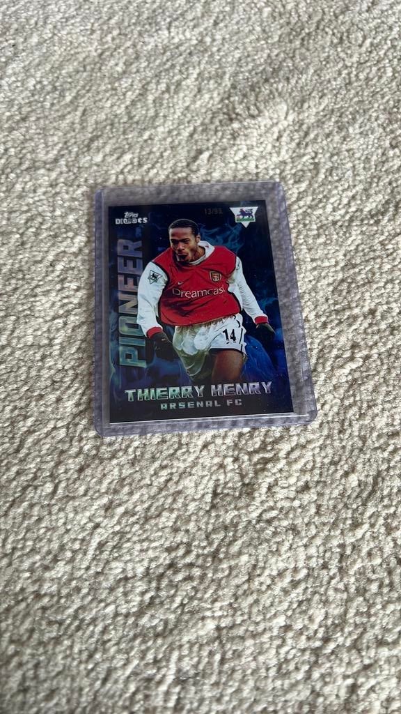 Thiery henry two decades /99, Ophalen of Verzenden, Zo goed als nieuw, Plaatje
