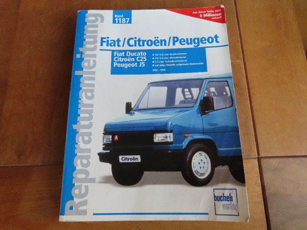 Reparaturanleitung Fiat Ducato, Citroen C25, Peugeot J5 >82, Ophalen of Verzenden