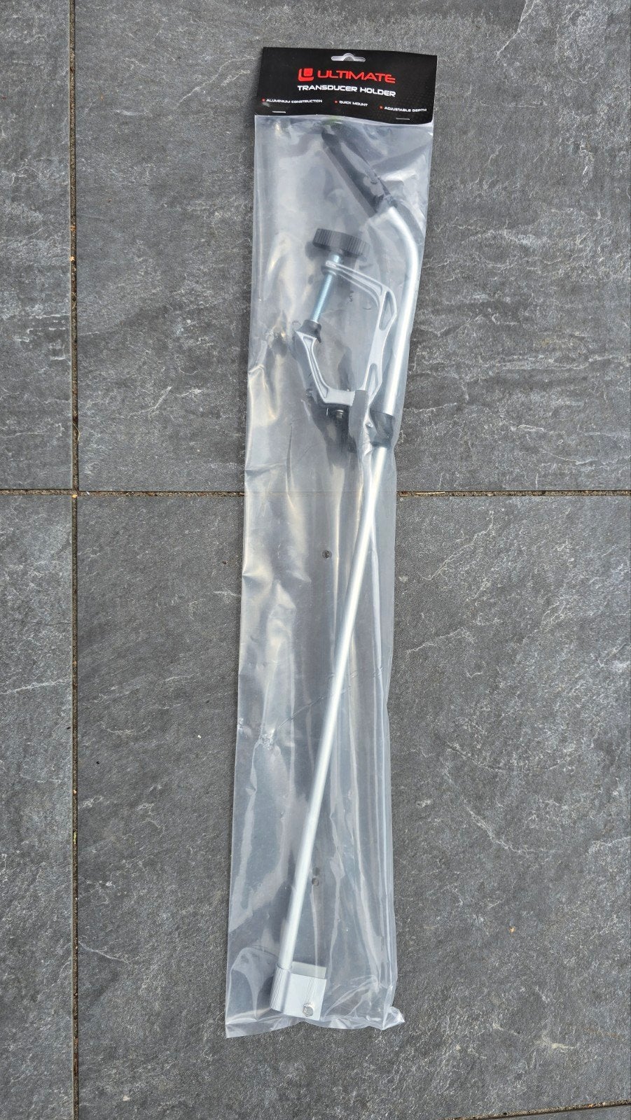Ultimate Transducerhouder - Aluminium, Quick Mount, Watersport en Boten, Hengelsport | Roofvissen, Ophalen of Verzenden, Nieuw