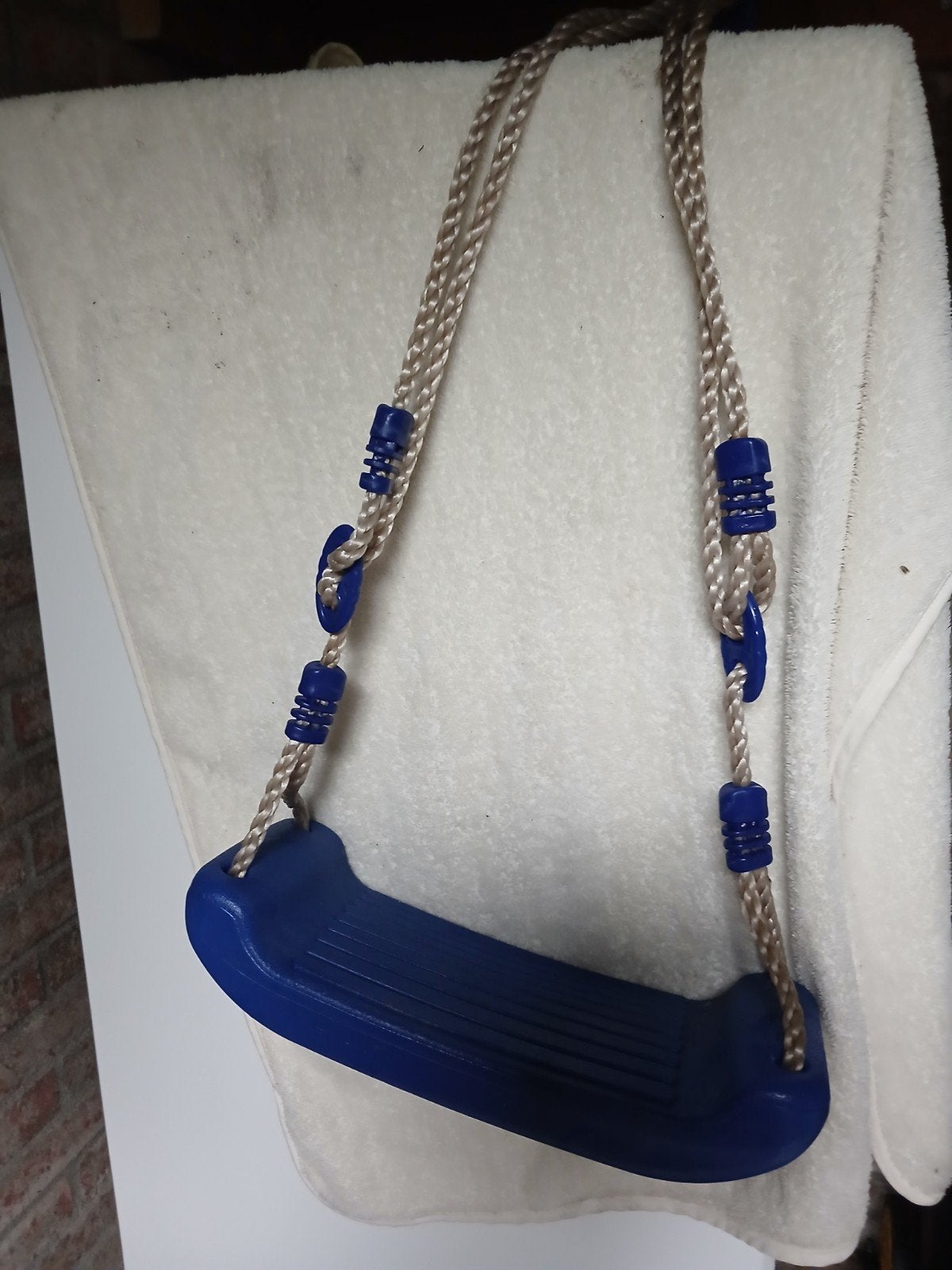 Gratis blauwe schommel, Kinderen en Baby's, Ophalen, Gebruikt, Schommel