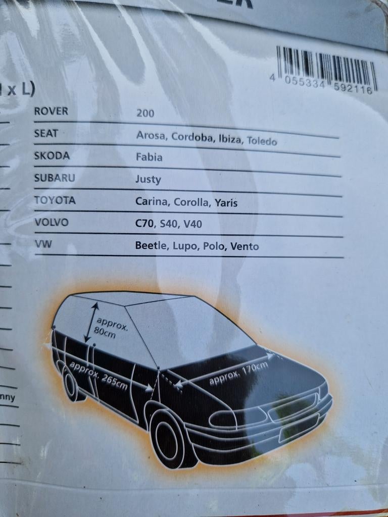Carpoint Luxe Autobeschermhoes in maat L/XL, Auto diversen, Autohoezen, Ophalen of Verzenden, Nieuw