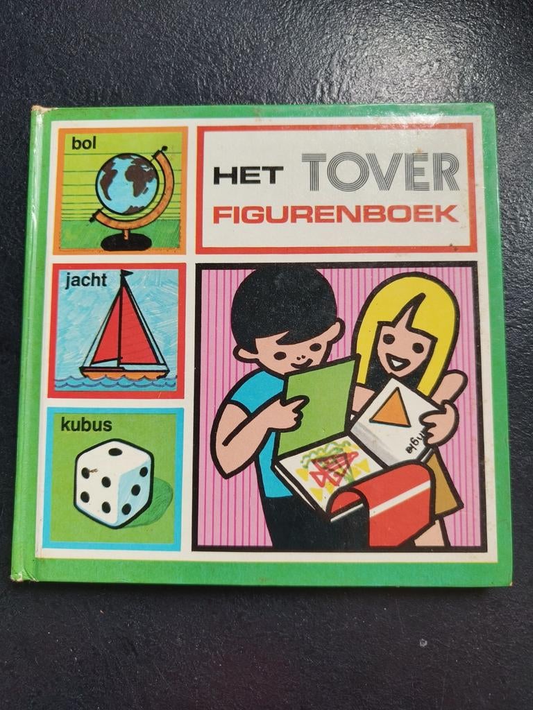 Het Tover figuren boek Mulder en zoon B.V. 1974, Ophalen of Verzenden, Gebruikt