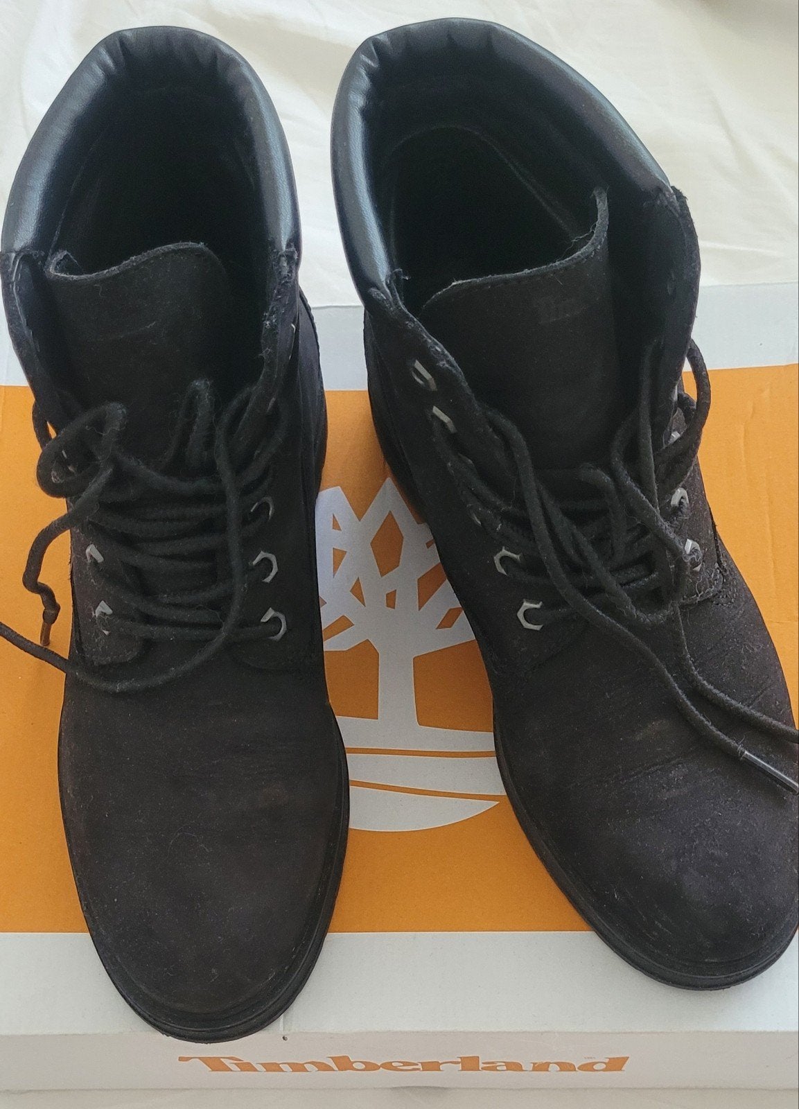 Boots Timberland mt 39, Verzenden, Zo goed als nieuw, Zwart