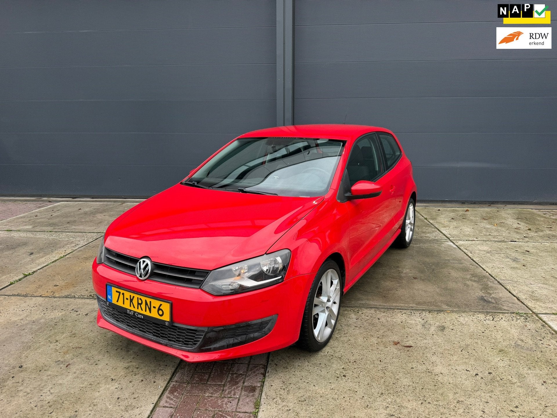 Volkswagen Polo 1.4-16V Comfortline, Auto's, Euro 5, 86 pk, 4 cilinders, Origineel Nederlands