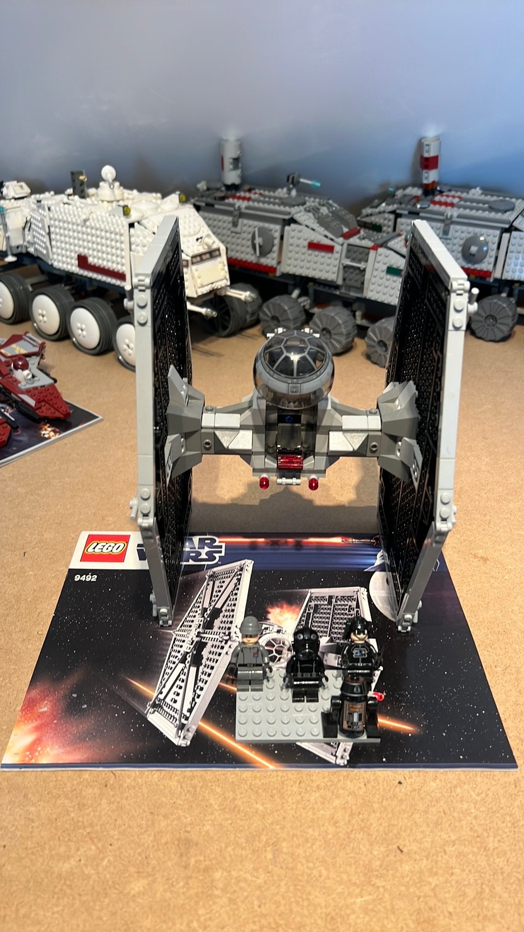 Lego 9492 Tie Fighter in topstaat!!, Ophalen of Verzenden, Zo goed als nieuw