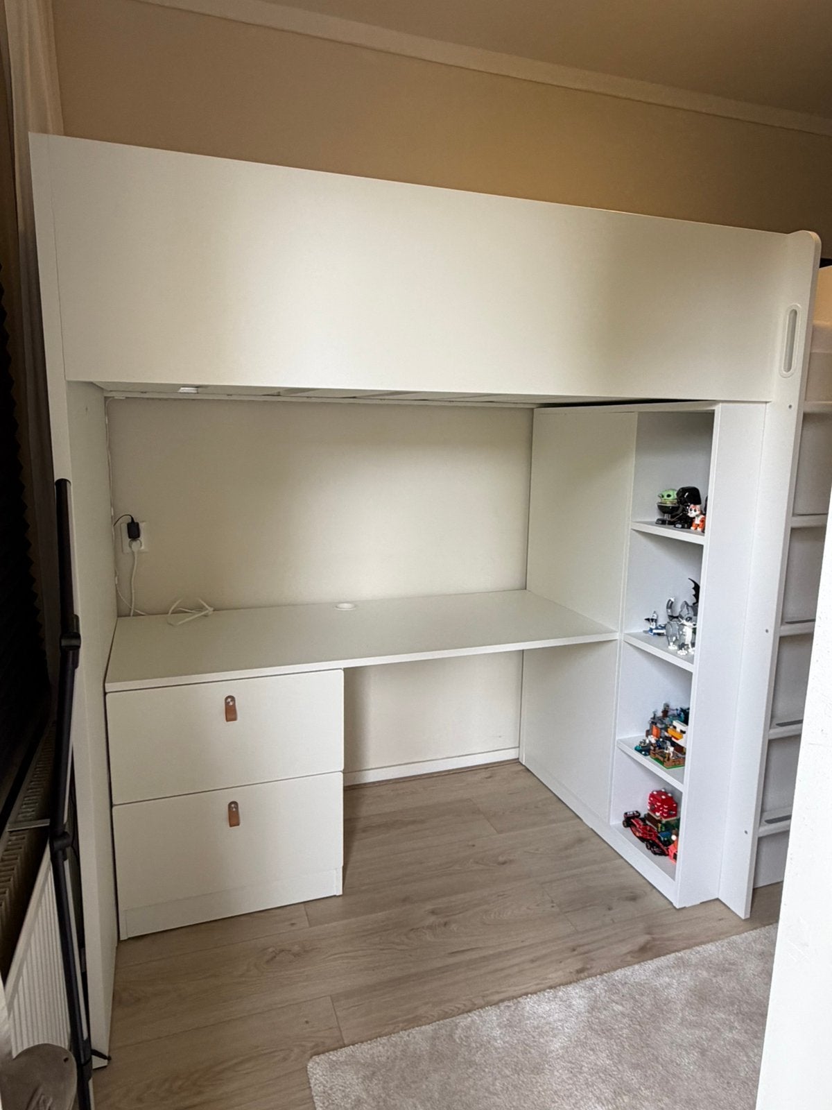 SMÅSTAD hoogslaper wit IKEA, Ophalen, Hoogslaper, Eenpersoons, Zo goed als nieuw