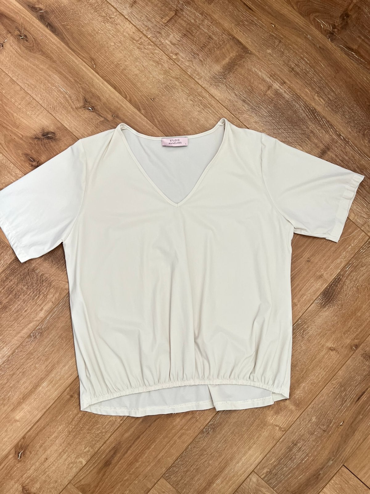 Studio anneloes vicky shirt L kit travelstof, Maat 42/44 (L), Ophalen of Verzenden, Zo goed als nieuw, Korte mouw