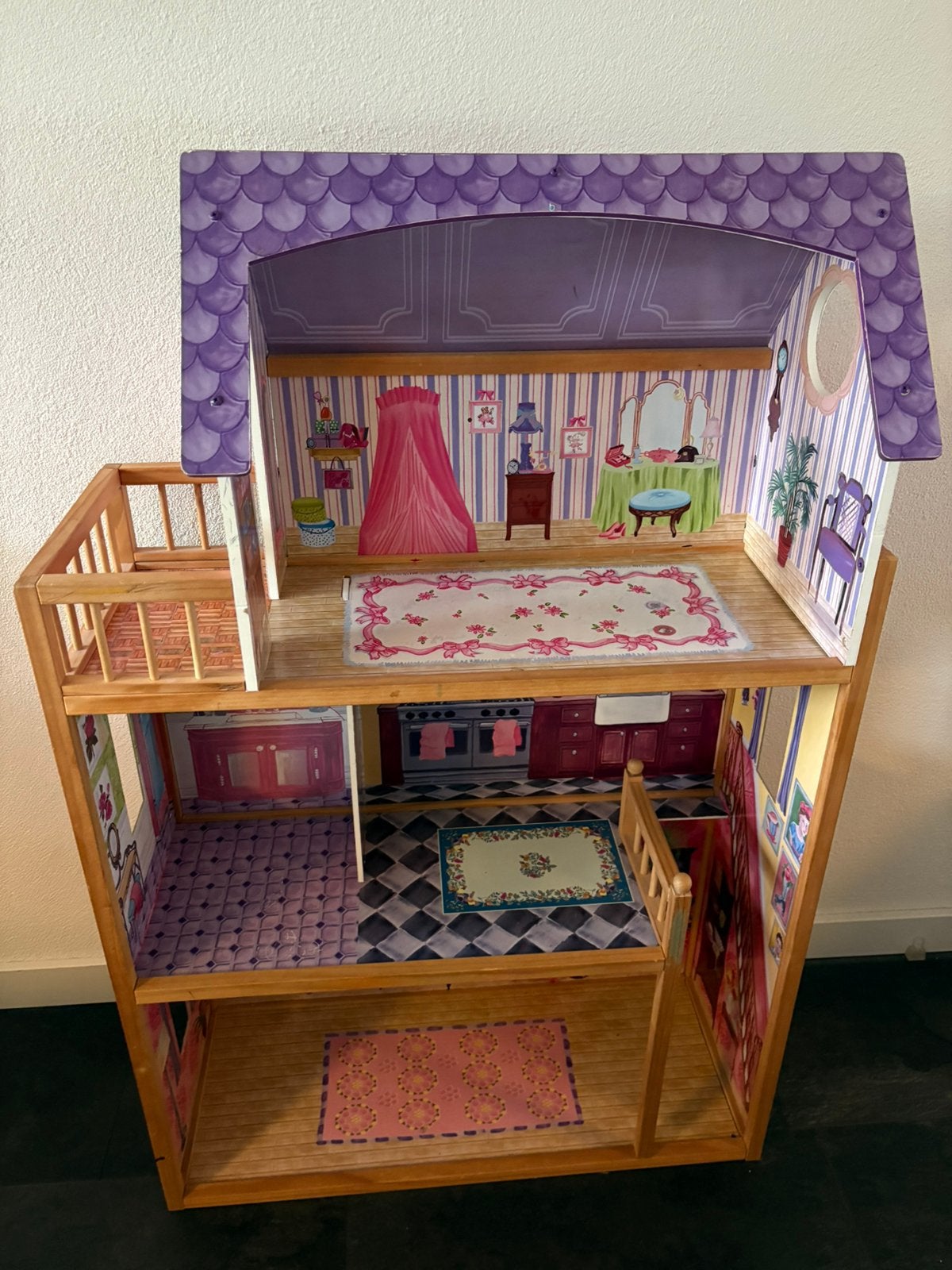 Poppenhuis Kidskraft, Ophalen of Verzenden, Zo goed als nieuw, Poppenhuis