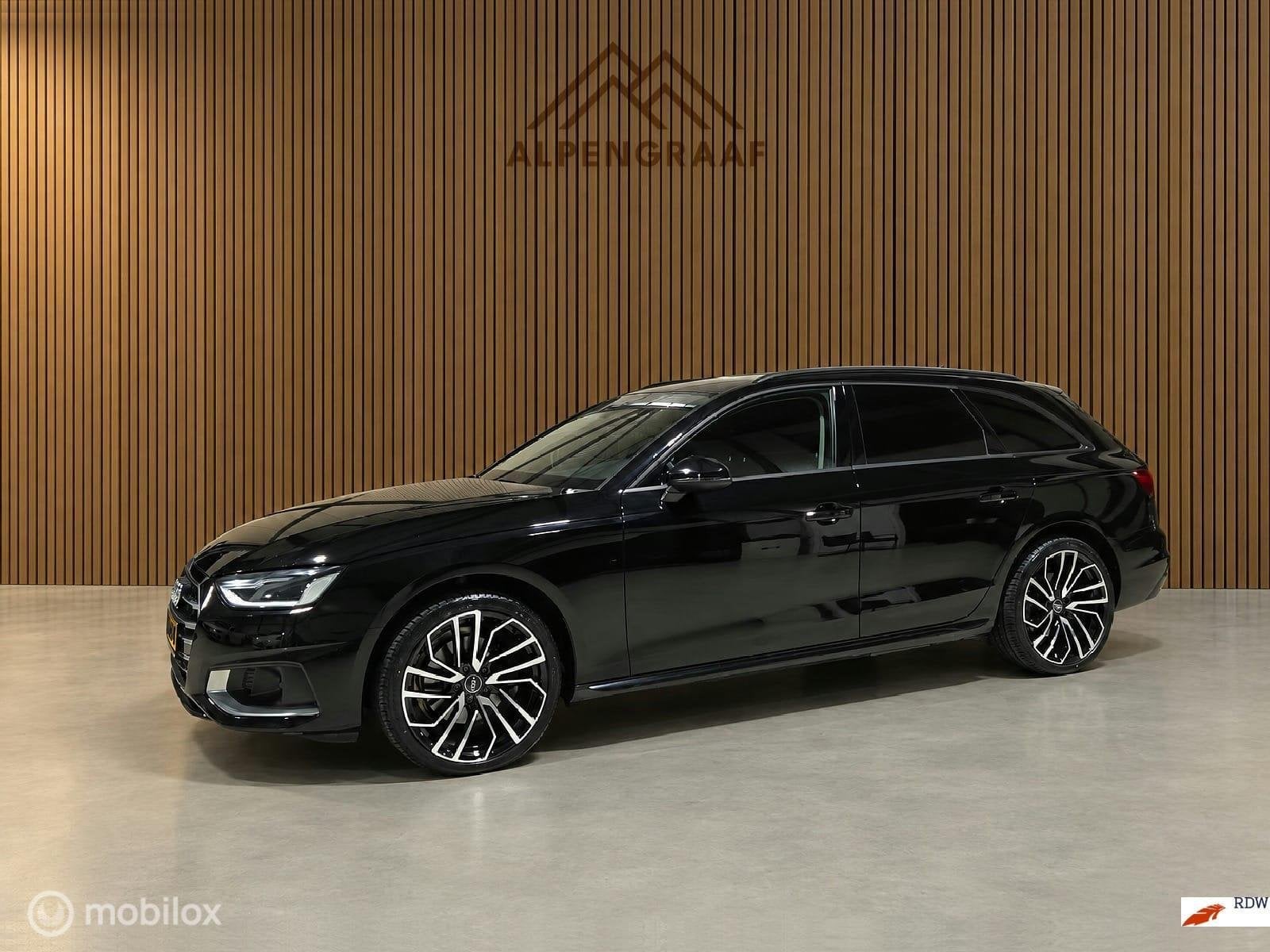 Audi A4 Avant 40 TFSI Pro Line Facelift |Trekhaak|Led|Navi|, Auto's, Gebruikt, Zwart, 1984 cc, Automatische klimaatregeling