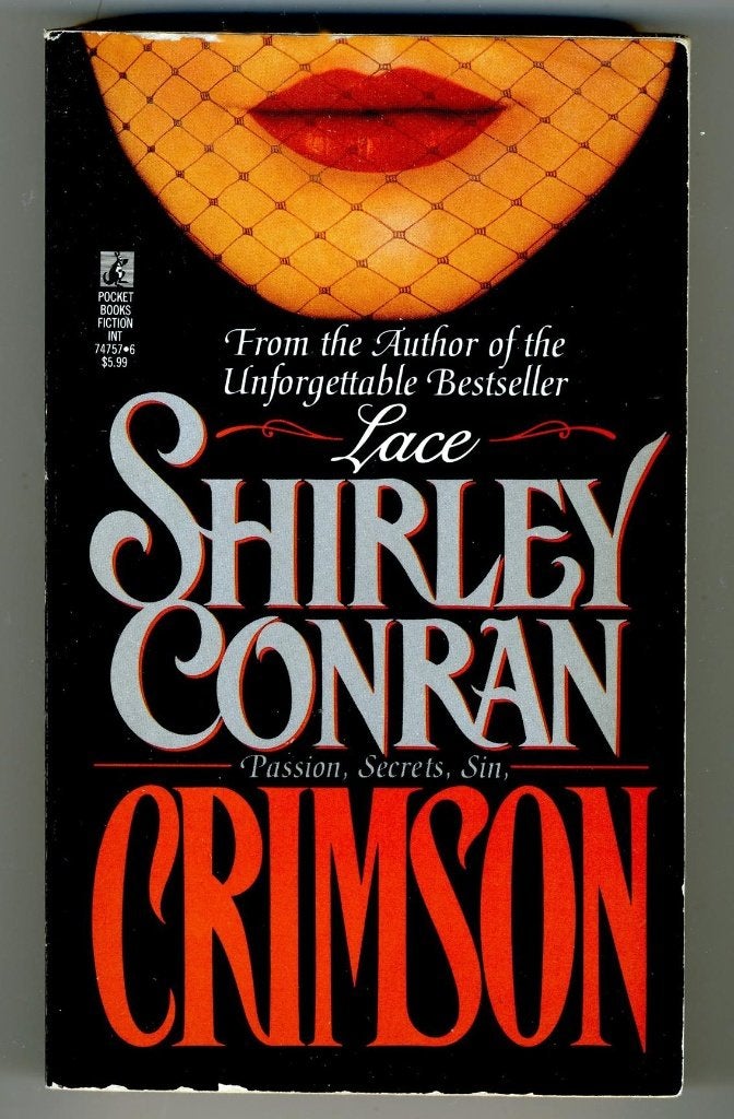Shirley Conran - boek Crimson, Ophalen, Gelezen