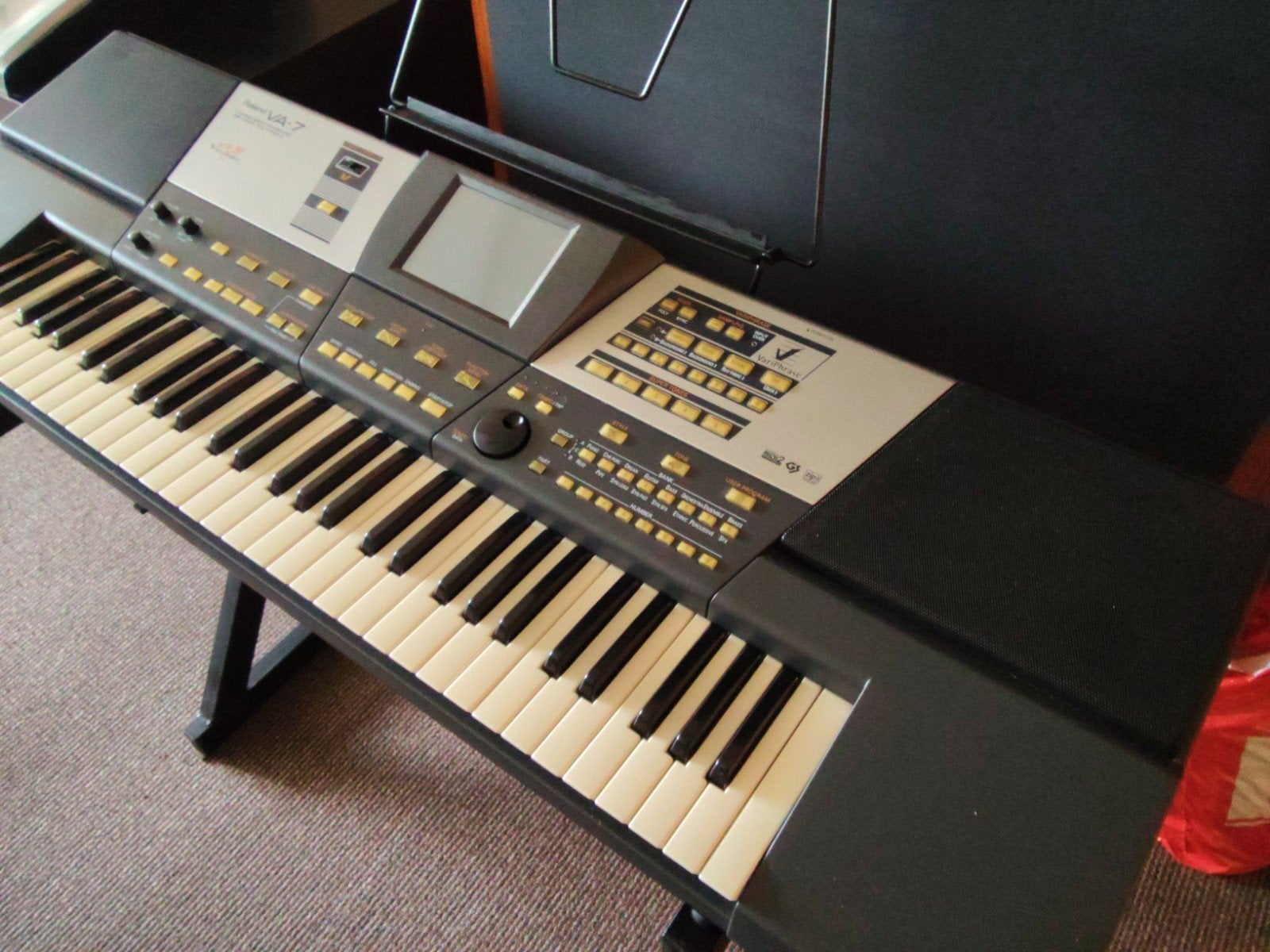 Roland VA7 V-Arranger Keyboard in zeer goede staat, Ophalen, 61 toetsen, Roland, Zo goed als nieuw