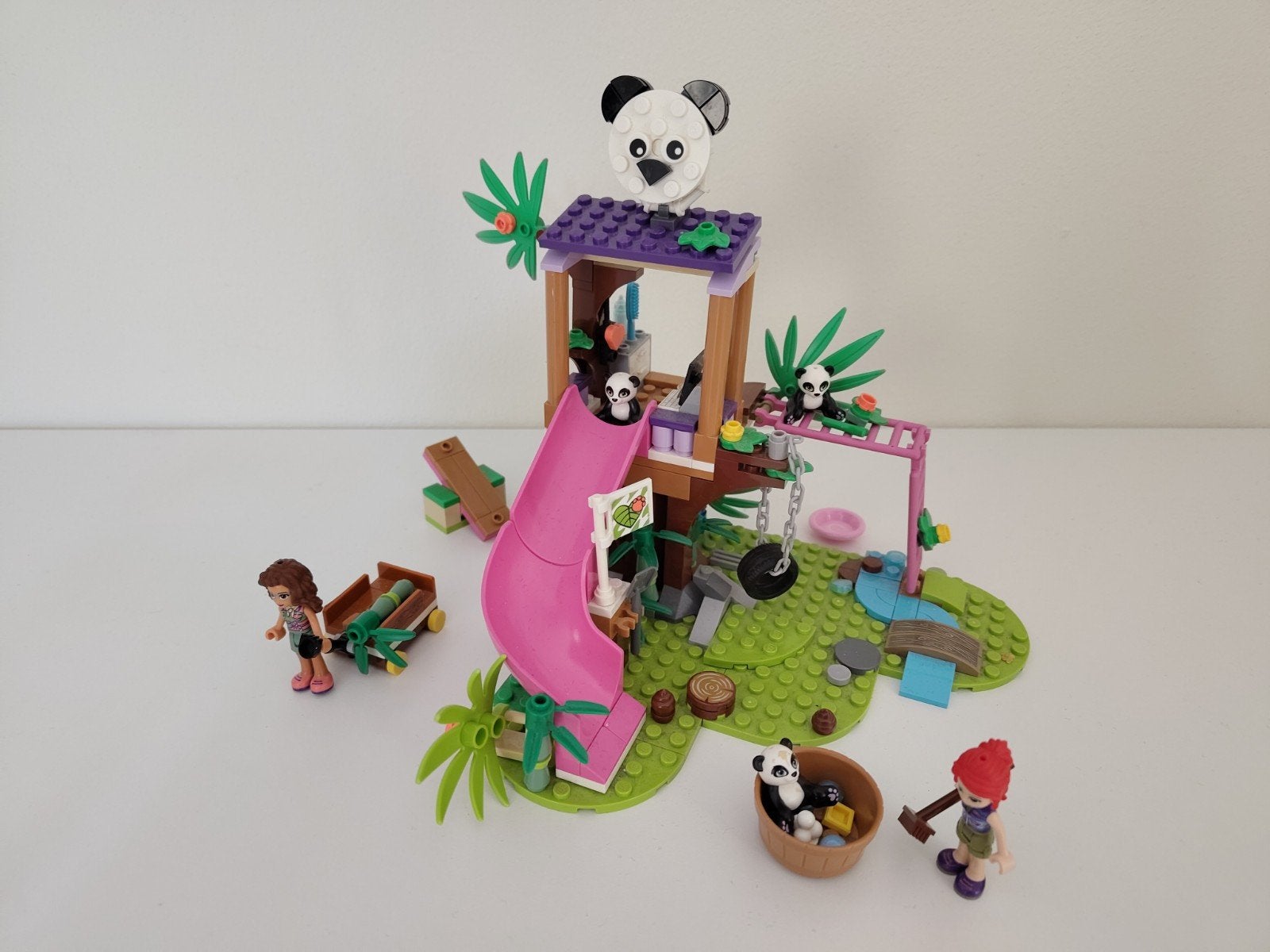 LEGO Friends 41422 Panda Jungle Boomhut (incl. boekje), Ophalen of Verzenden, Zo goed als nieuw, Overige merken