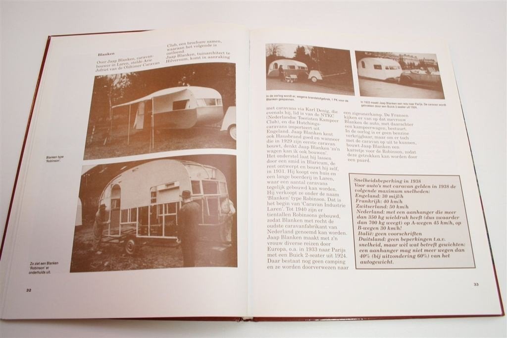 Caravannen door de Tijd — Historie Merken [1920-1970], Ophalen of Verzenden, Zo goed als nieuw, Tractor en Landbouw