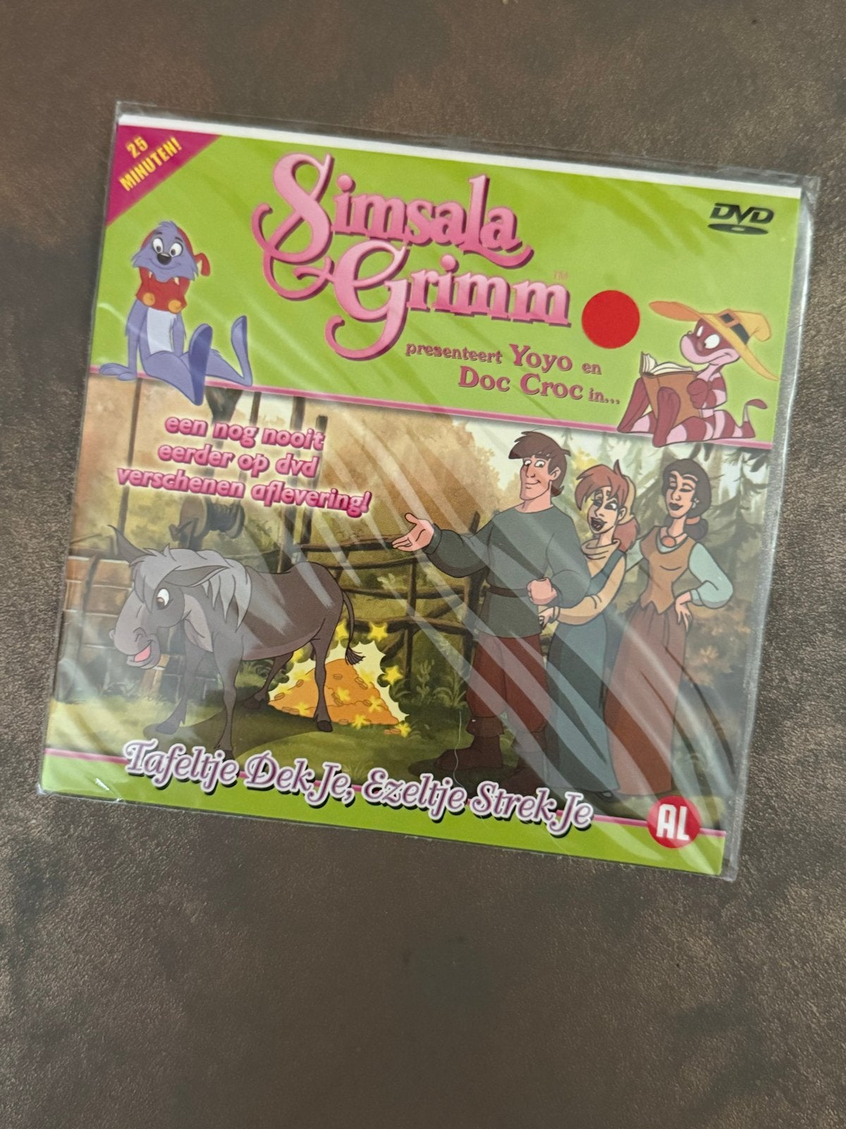Simsala Grimm: Tafeltje Dek Je, Ezeltje Strek Je DVD, Alle leeftijden, Ophalen of Verzenden, Sprookjes, Nieuw in verpakking
