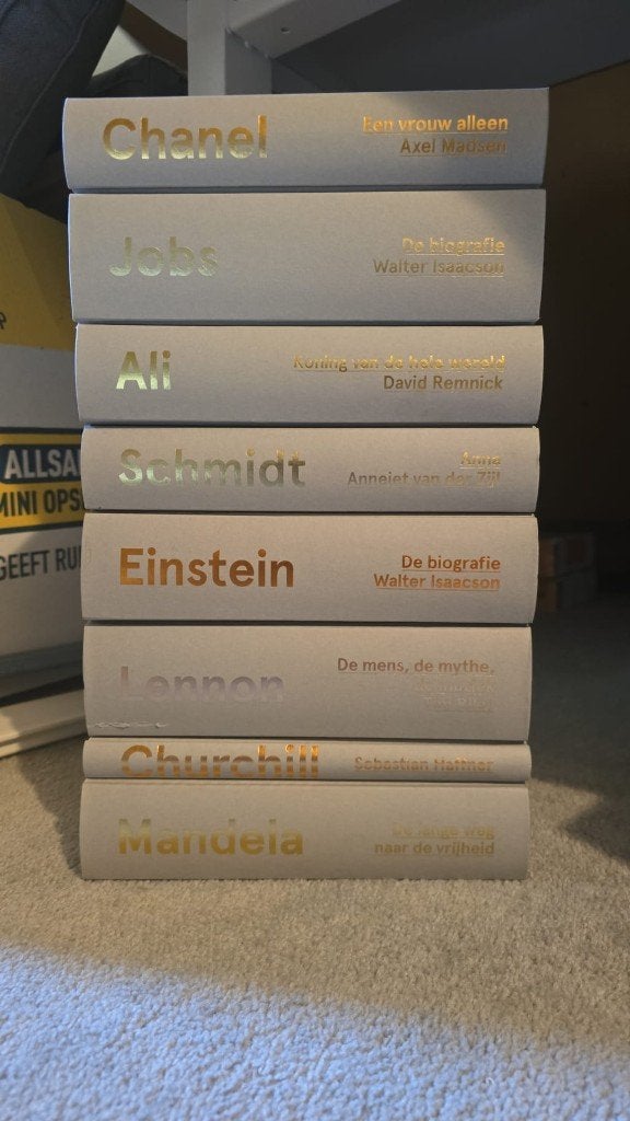 Complete set biografieën – 8 delen, Ophalen, Overige, Diverse auteurs, Zo goed als nieuw