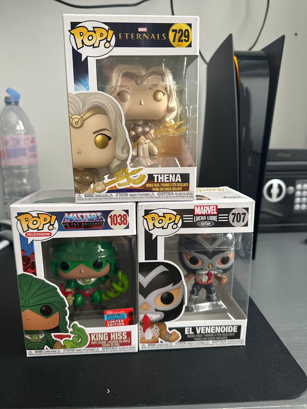 Diverse Funko Pops: Thena, King Hiss, El Venenoide, Ophalen of Verzenden, Nieuw