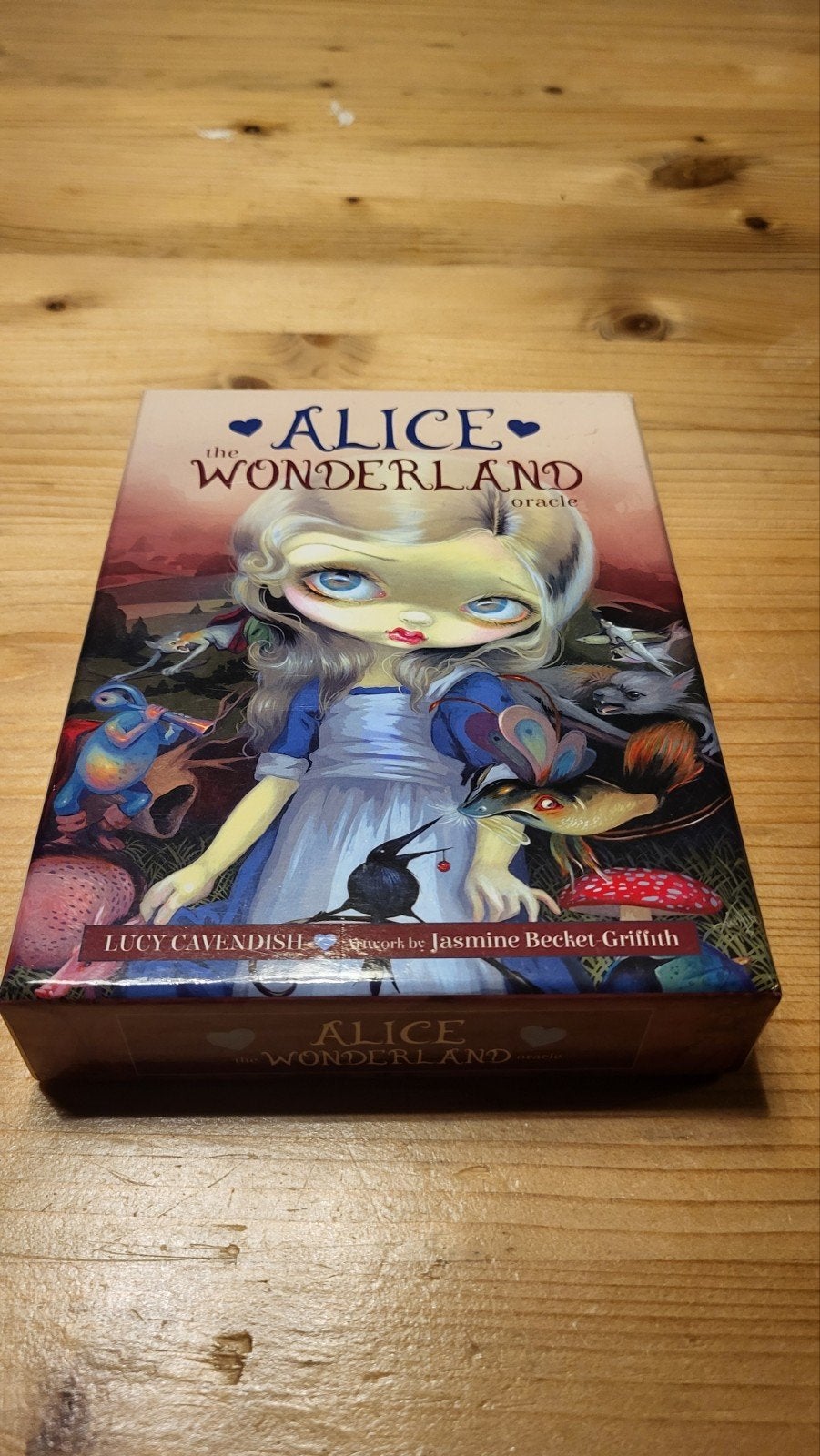 Alice in Wonderland Oracle Kaarten - Lucy Cavendish, Tarot of Kaarten leggen, Overige typen, Ophalen of Verzenden, Zo goed als nieuw