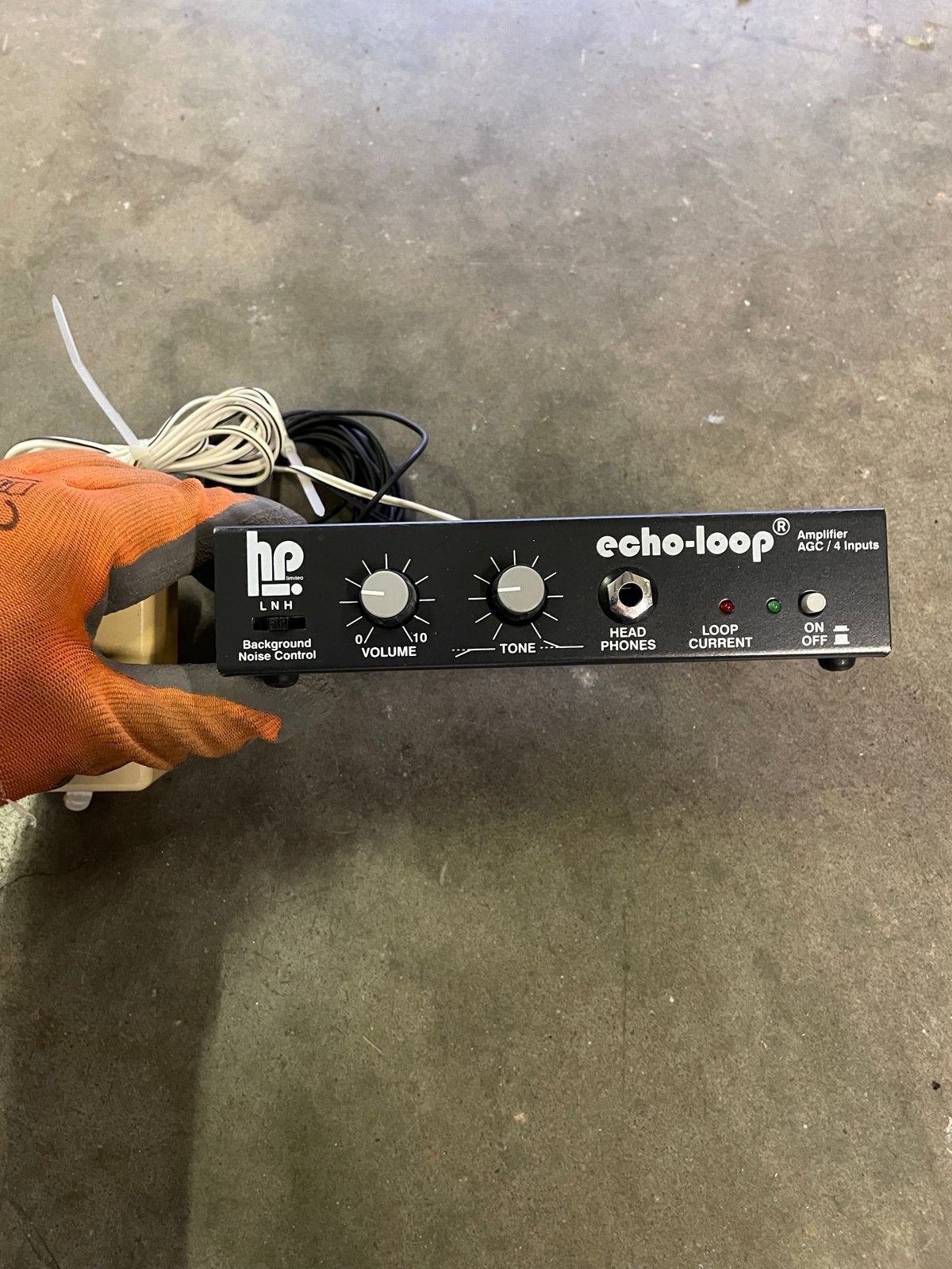 Echo-loop Versterker AGC / 4 ingangen met adapter, Overige merken, Ophalen of Verzenden, Minder dan 60 watt, Gebruikt