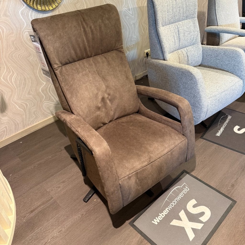 Relaxfauteuil Lerira - Microleder Bruin - IN.HOUSE, Niet ingevuld, Niet ingevuld, Niet ingevuld