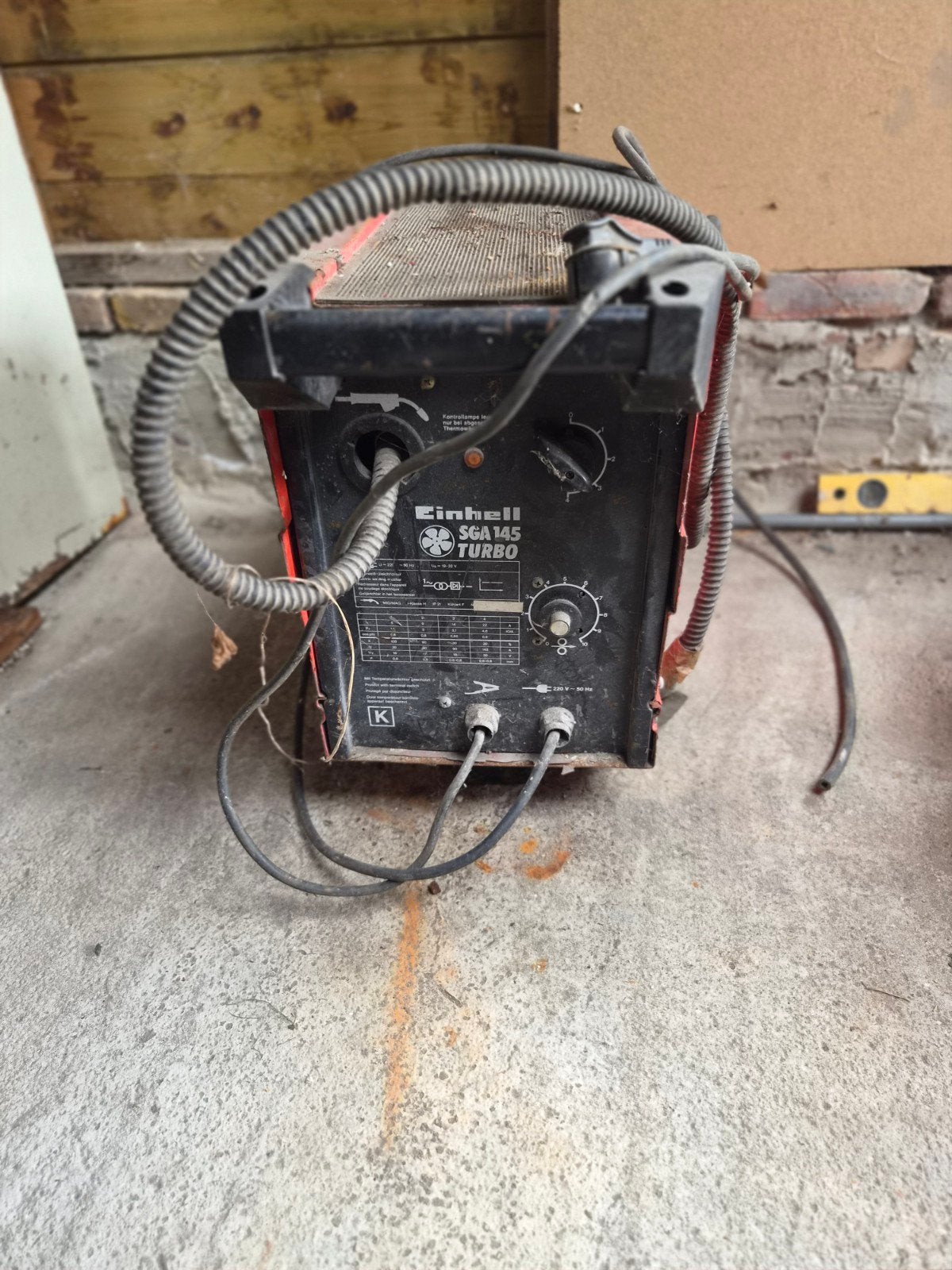 Einhell SGA 145 Turbo lasapparaat, Ophalen, Gebruikt, Minder dan 150 ampère, Co2
