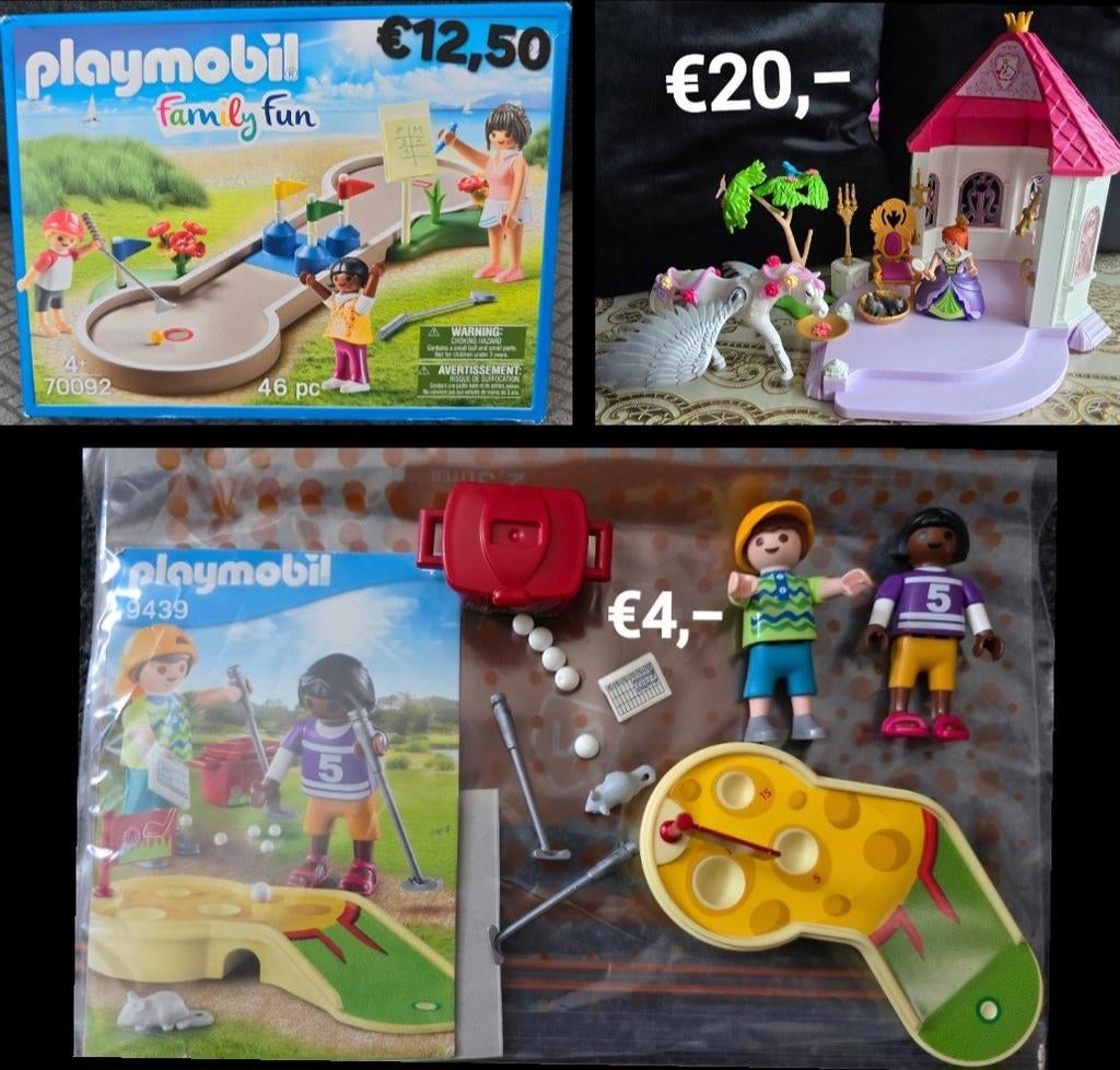 Diverse Playmobil Setjes, Ophalen of Verzenden, Nieuw, Complete set