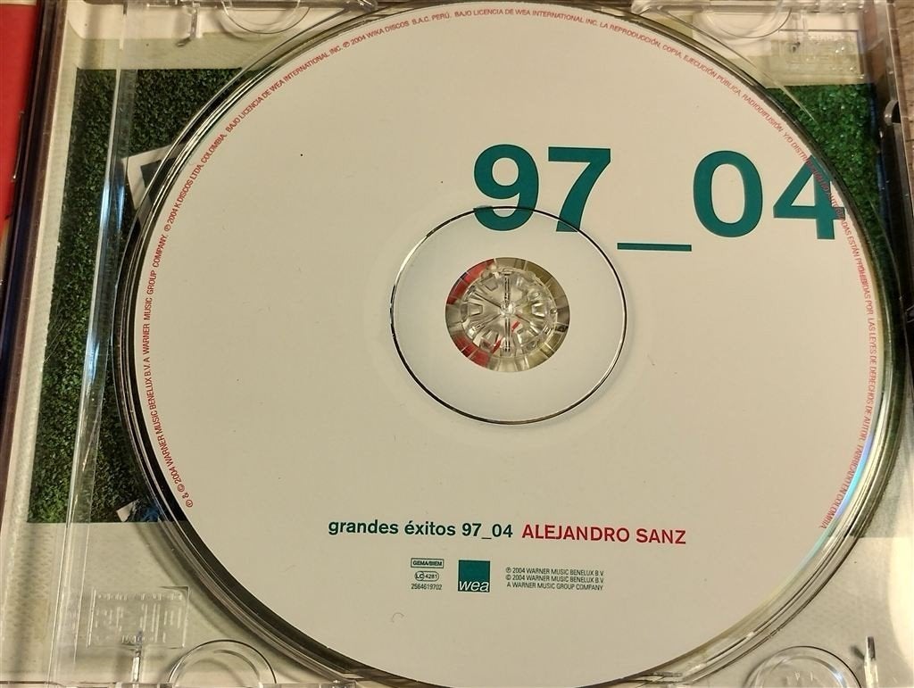 Alejandro Sanz - Grandes Exitos 97-04, Ophalen of Verzenden, Zo goed als nieuw
