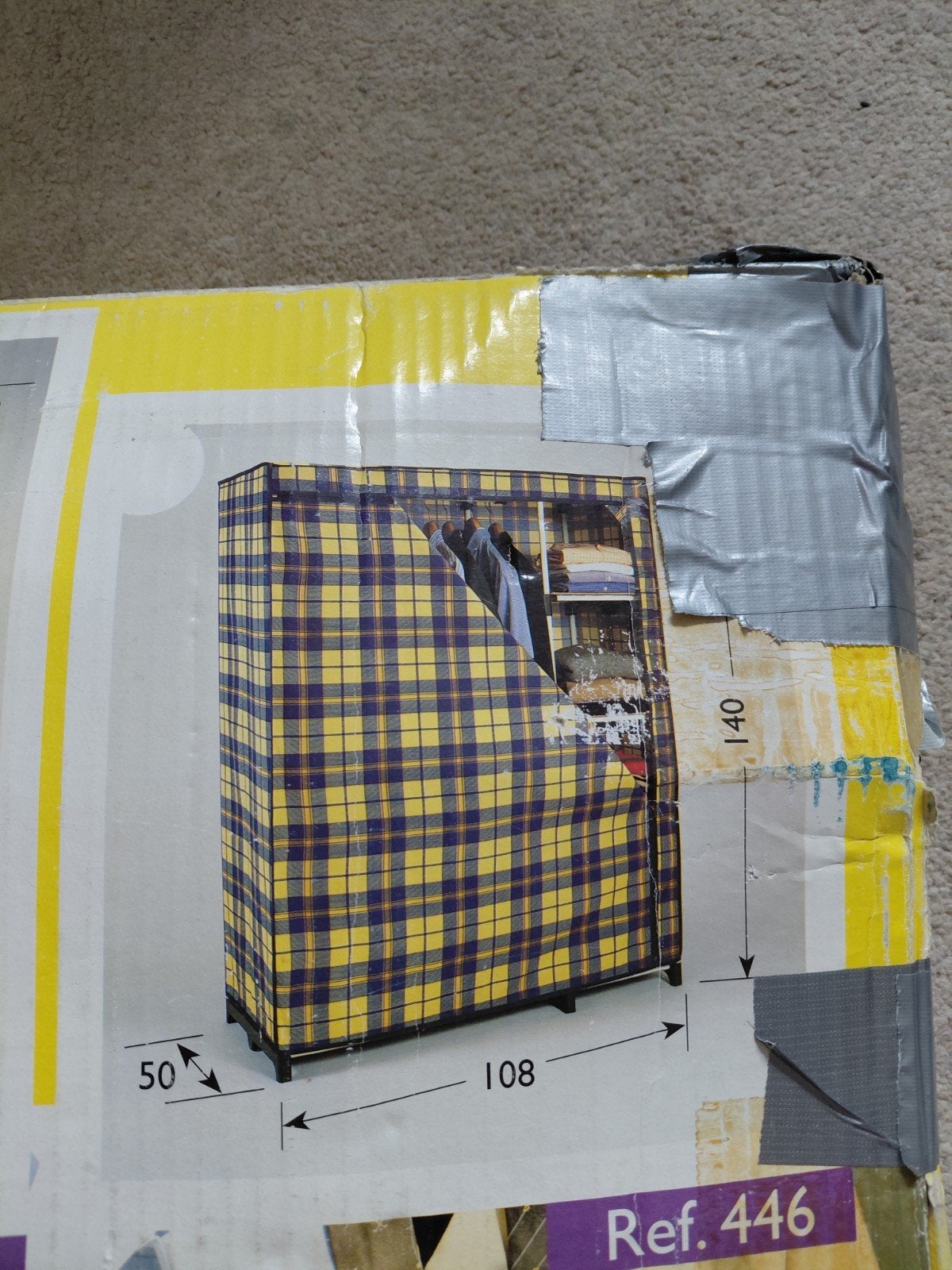 Campingkast / Armoire - Handig en Compact, Ophalen of Verzenden, Gebruikt