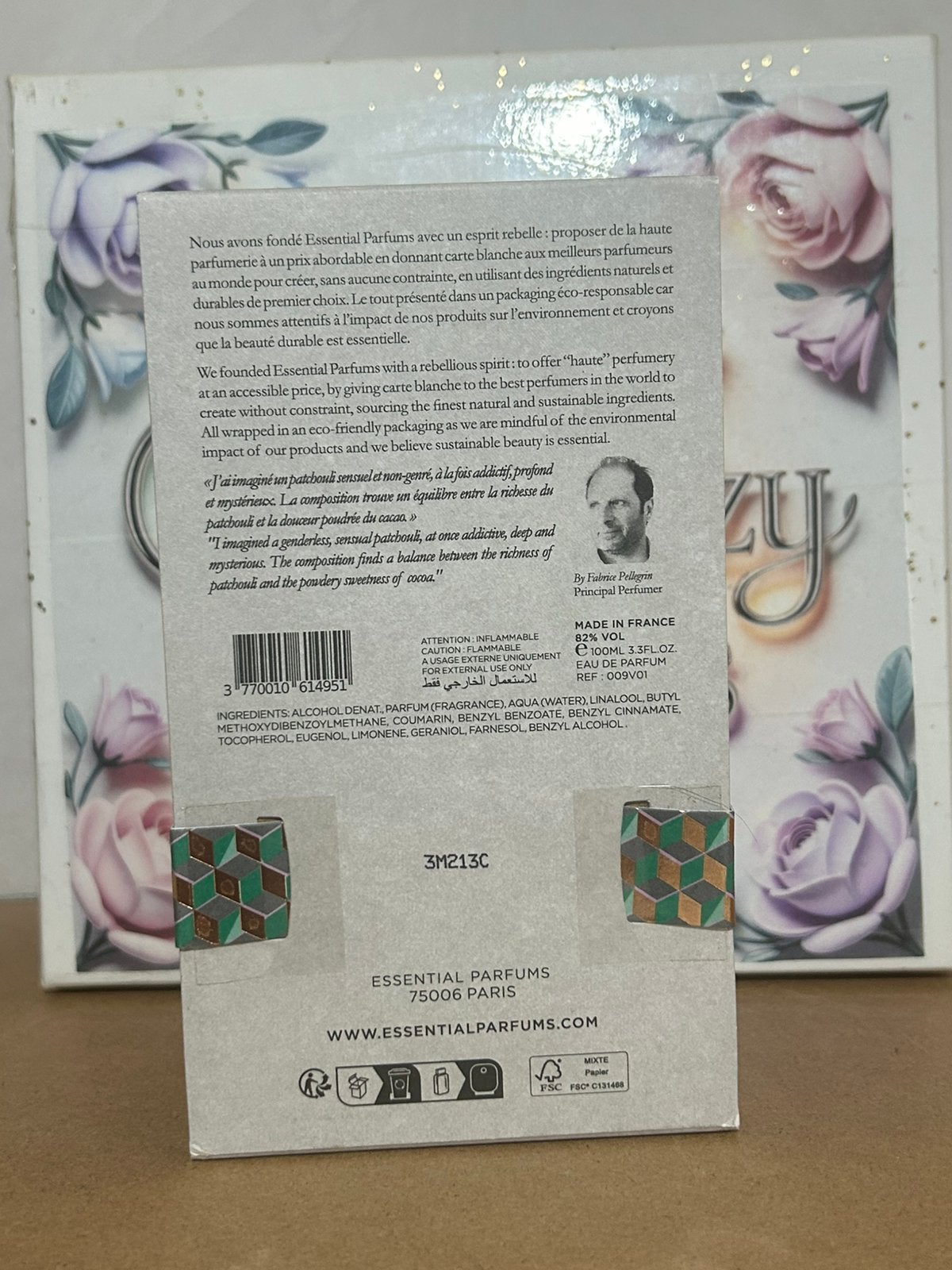 Essential parfums - patchouli mania 100ml, Ophalen of Verzenden, Nieuw