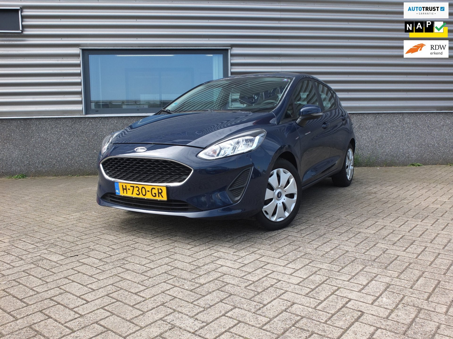 Ford Fiesta 1.0 EcoBoost Connected | CarPlay | Zuinig | Mode, Voorwielaandrijving, Stof, Gebruikt, 1064 kg