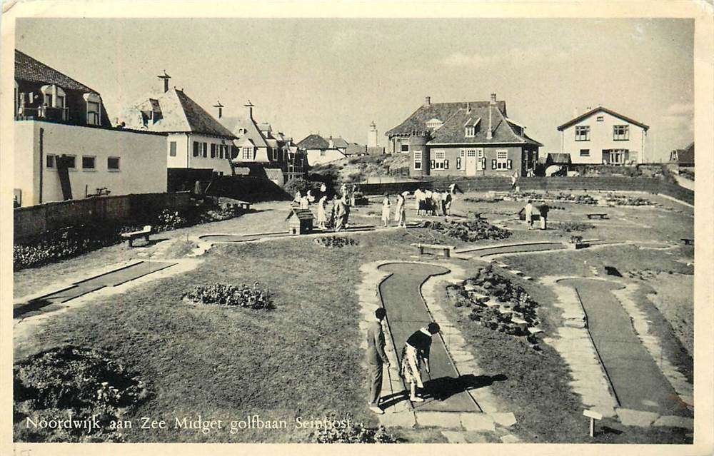 304-067-027 Noordwijk aan Zee Midget golfbaan Seinpost, Verzenden, Voor 1920, Zuid-Holland