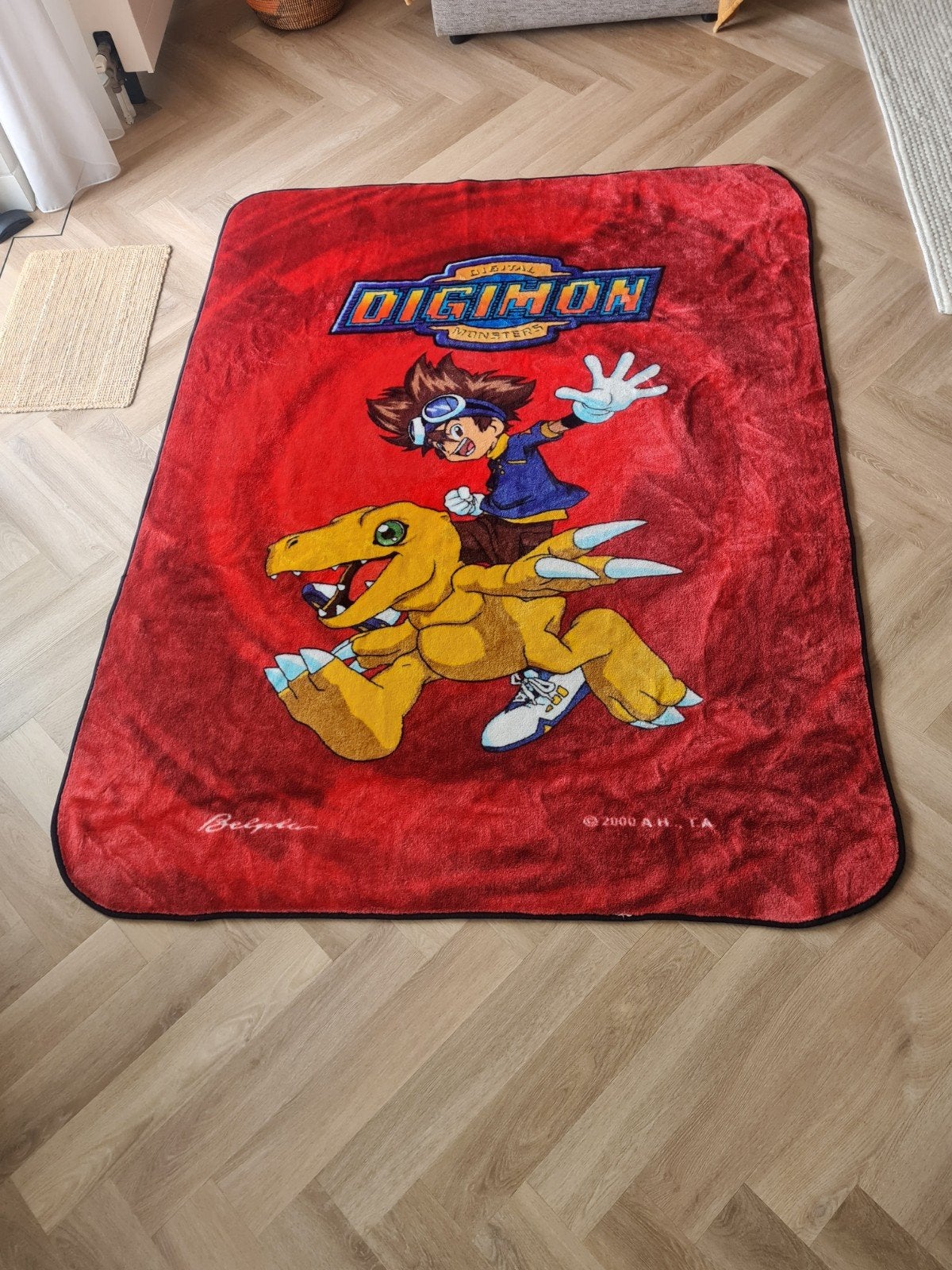 digimon deken, Ophalen, Gebruikt
