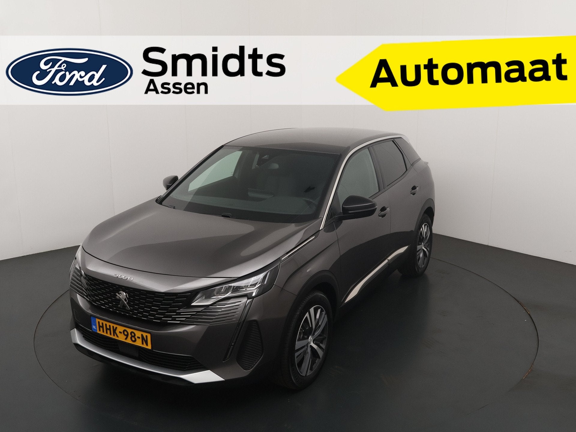 Peugeot 3008 1.2 Hybrid 136 Allure Pack Business | Half lede, Auto's, Dealer onderhouden, 136 pk, Euro 6, 1199 cc