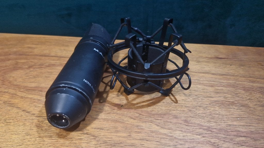 M-Audio Nova Black, Ophalen of Verzenden, Gebruikt, Studiomicrofoon