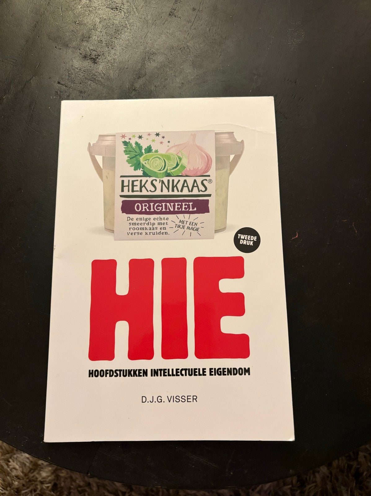 HIE Hoofdstukken Intellectuele Eigendom - D.J.G. Visser, Ophalen of Verzenden, Alpha, Zo goed als nieuw, WO