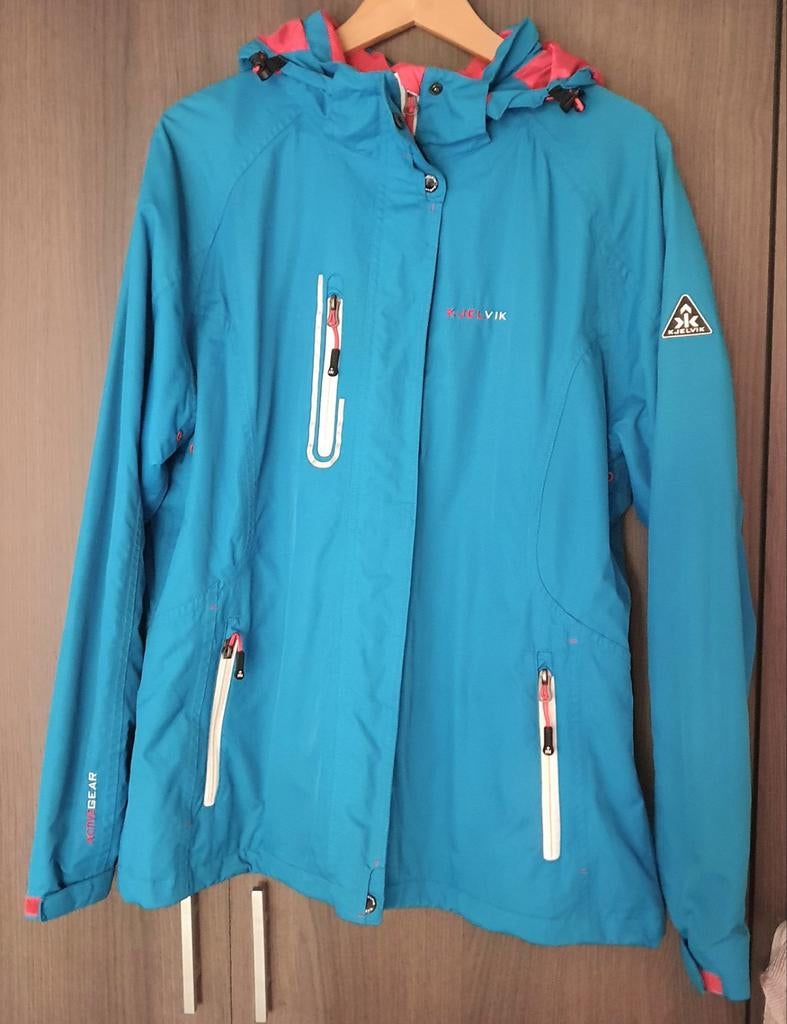 Kjelvik zomerjas, Blauw, Maat 46/48 (XL) of groter, Ophalen of Verzenden, Zo goed als nieuw