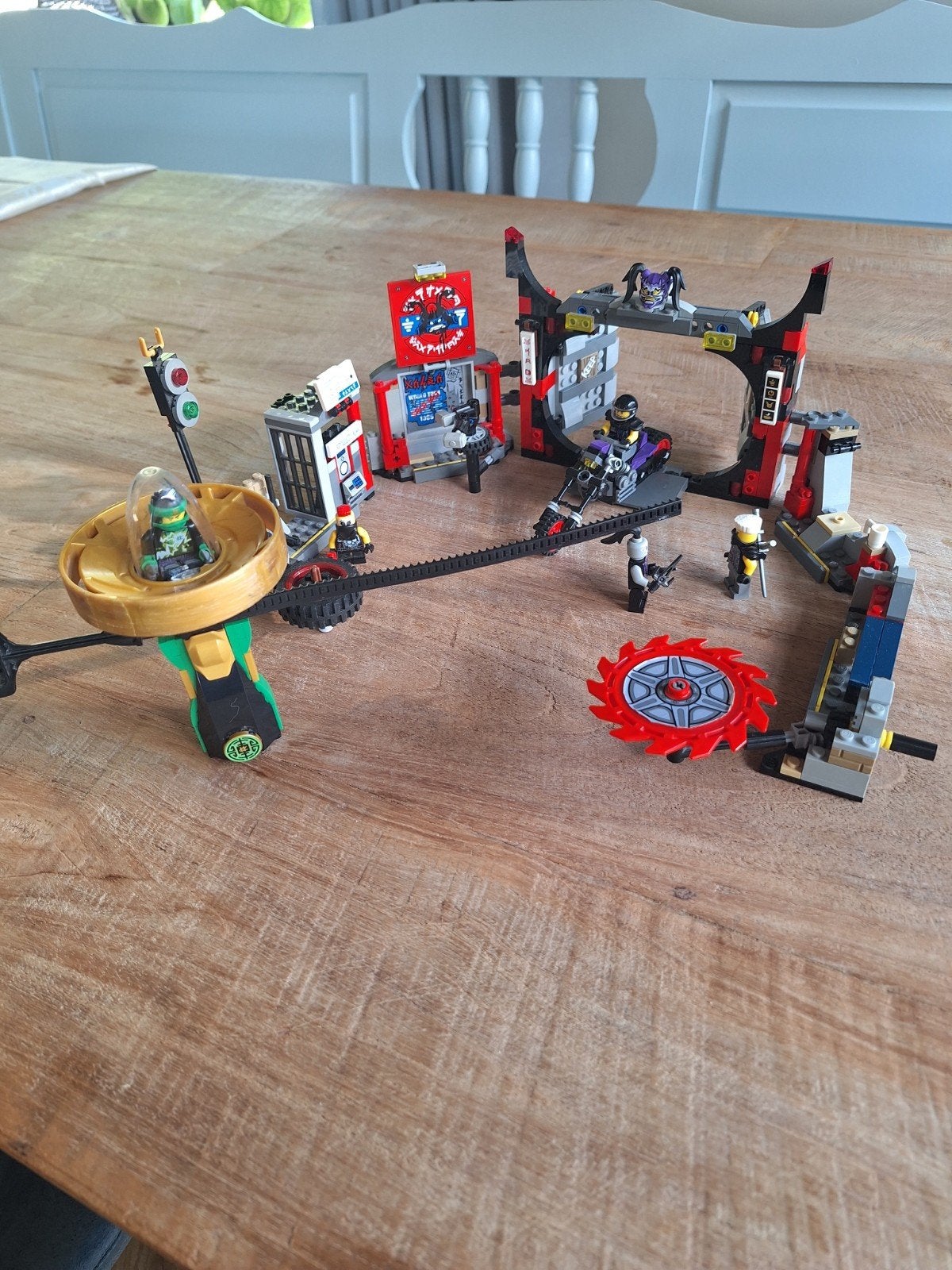 Lego Ninjago S.O.G. hoofdkwartier 70640, Lego, Ophalen of Verzenden, Zo goed als nieuw, Compleet