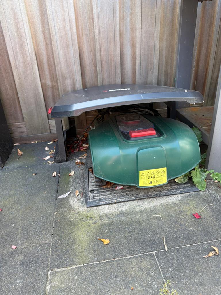 Parkside Robotmaaier PMRG 68 A1, Tuin en Terras, Ophalen, Gebruikt, Meer dan 25 cm
