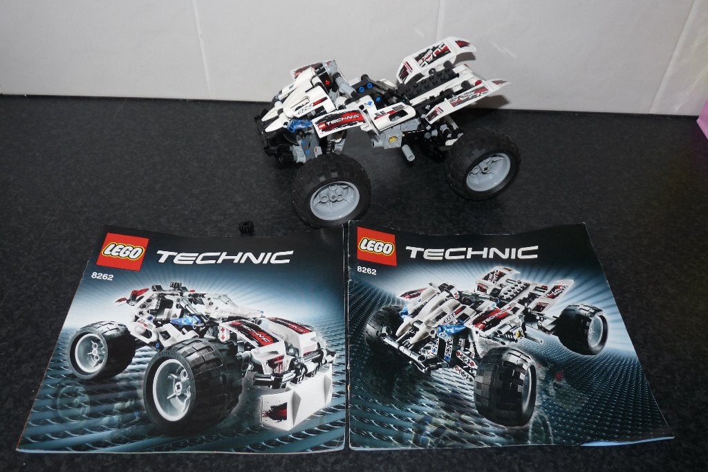 z.g.a.n Lego Technic 8262 Quad Bike, Lego, Compleet, Ophalen of Verzenden, Zo goed als nieuw