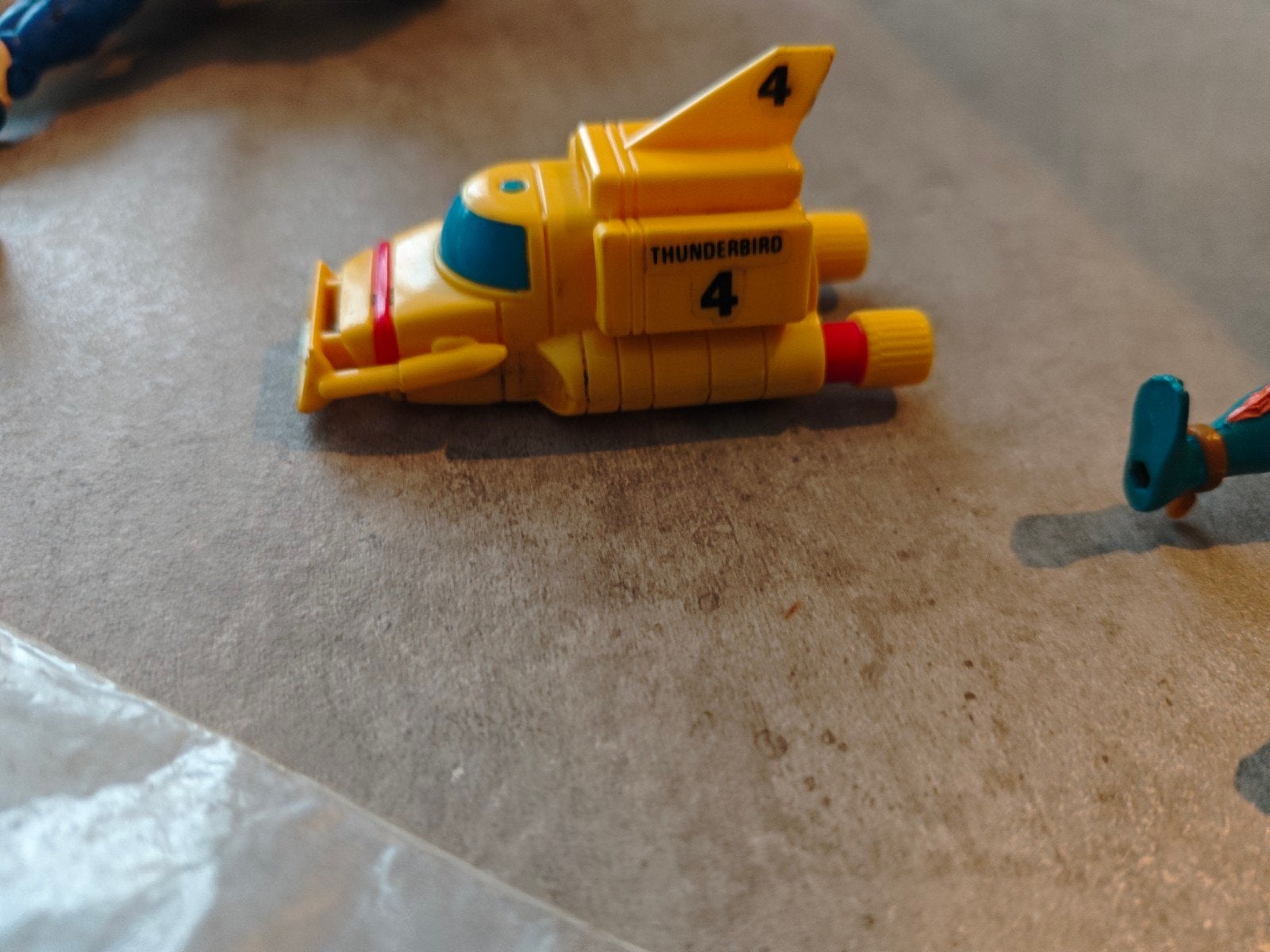 Thunderbird 4 - Pvc Bandai 1992, Ophalen of Verzenden, Gebruikt