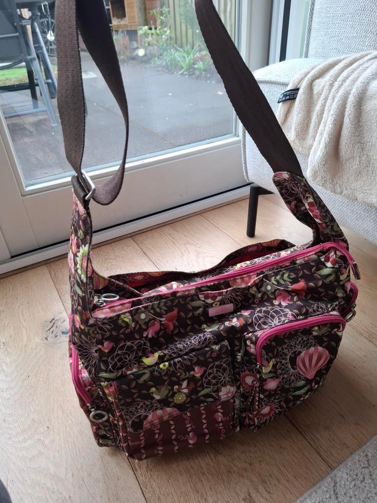 Oilily Schoudertas Luiertas met Verschoningsmatje, Kinderen en Baby's, Luiertassen, Ophalen of Verzenden, Gebruikt, Schoudertas