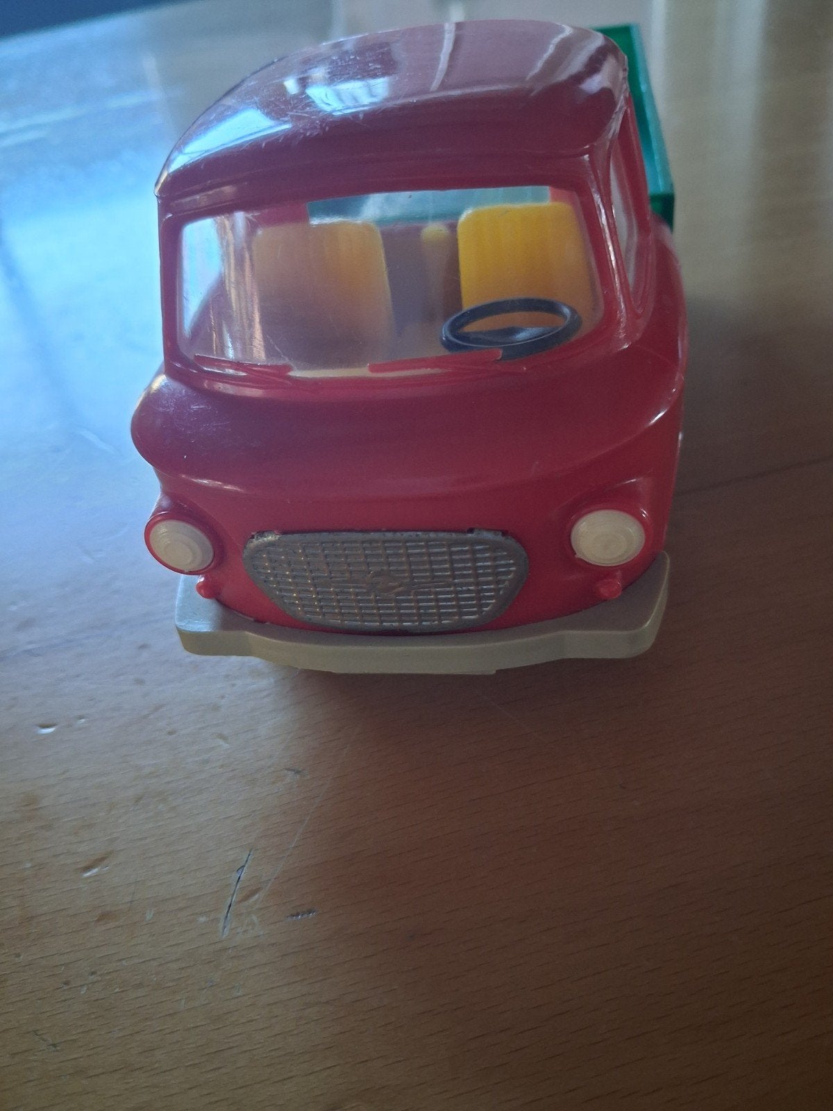 Barkas plastic auto met werkende aandrijving, Ophalen of Verzenden, Gebruikt