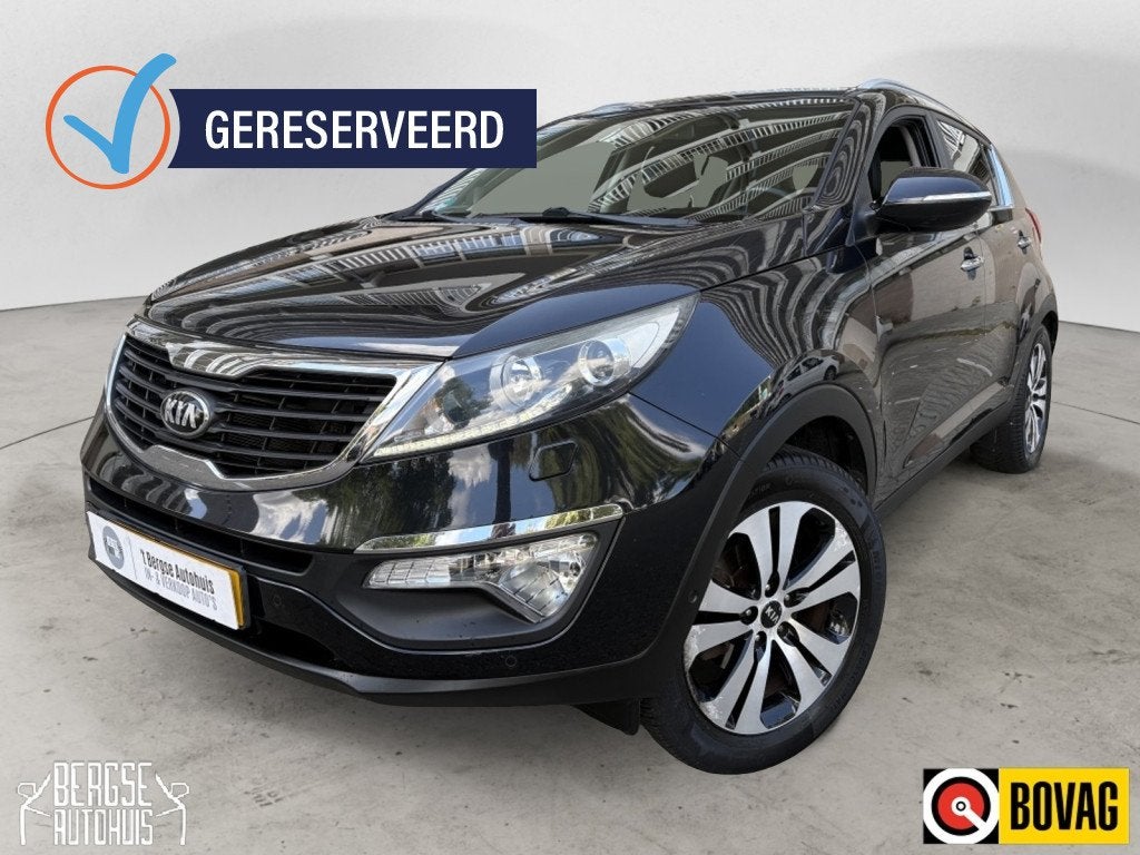 Kia Sportage 2.0 Super Pack Ecc Cruise Navi Trekhaak, Auto's, Gebruikt, 4 cilinders, Handgeschakeld, Elektrische ramen