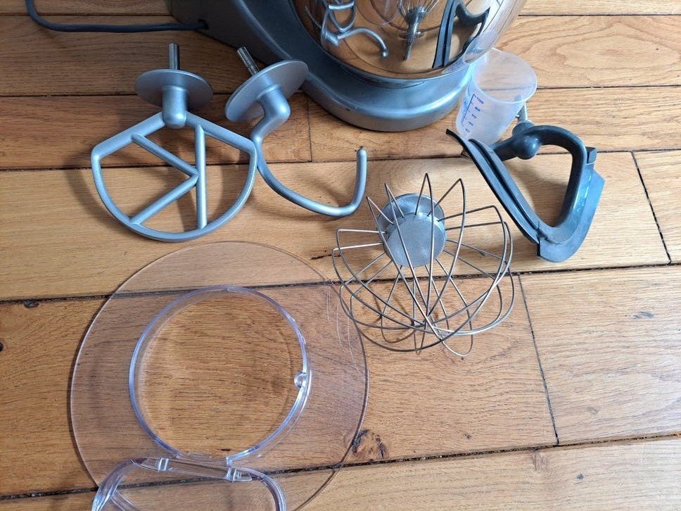 Kenwood Kmix Keukenmachine Paars met 5 Accessoires, 4 liter of meer, Ophalen, 3 snelheden of meer