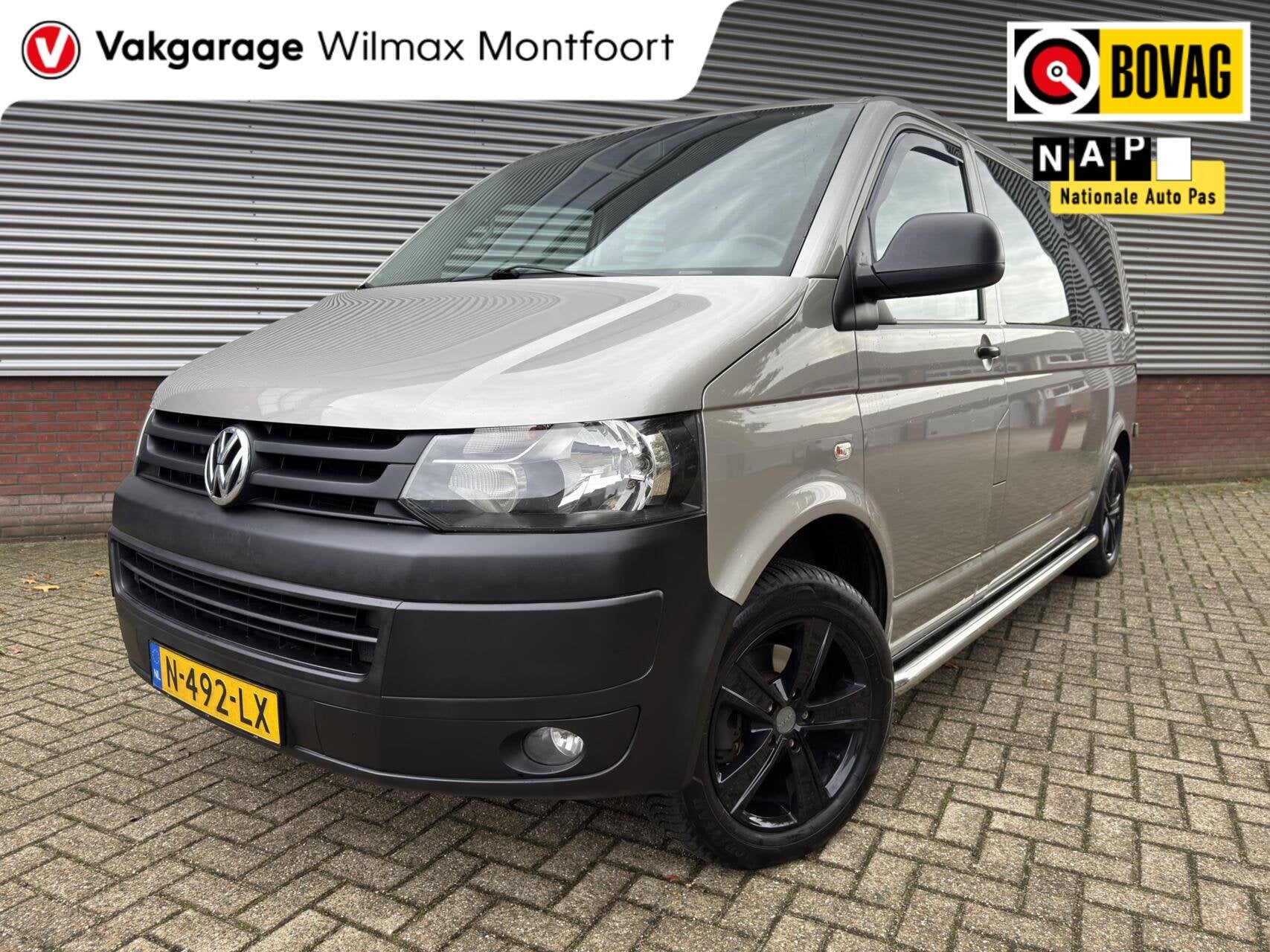 Volkswagen Transporter 2.0 TDI L2H1|Camper|Hefdak|AUT|Cruise, Caravans en Kamperen, Automaat, ESP-stabiliteitscontrole, Volkswagen