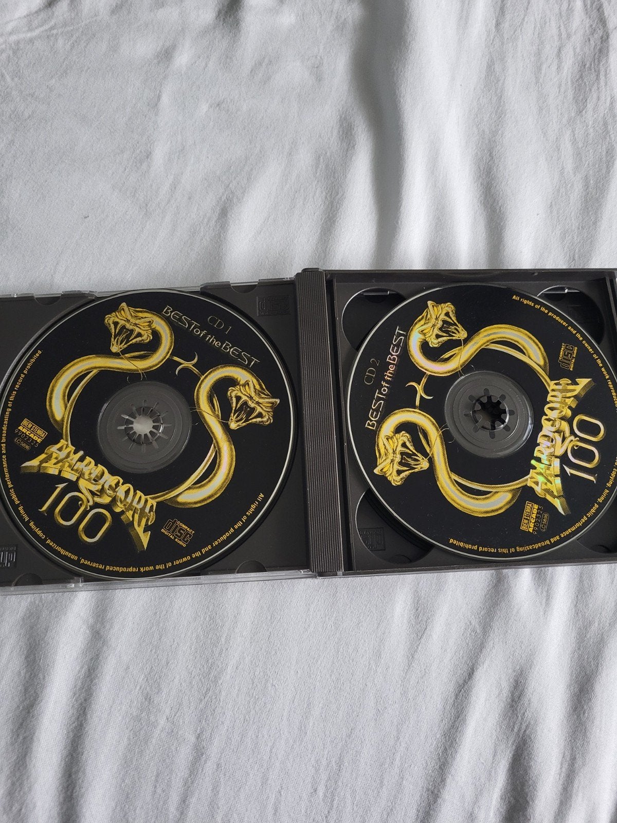 Best of the Best Hardcore 100 CD Boxset (4 CD's), Gebruikt, Ophalen of Verzenden, Inclusief boekje, Boxset